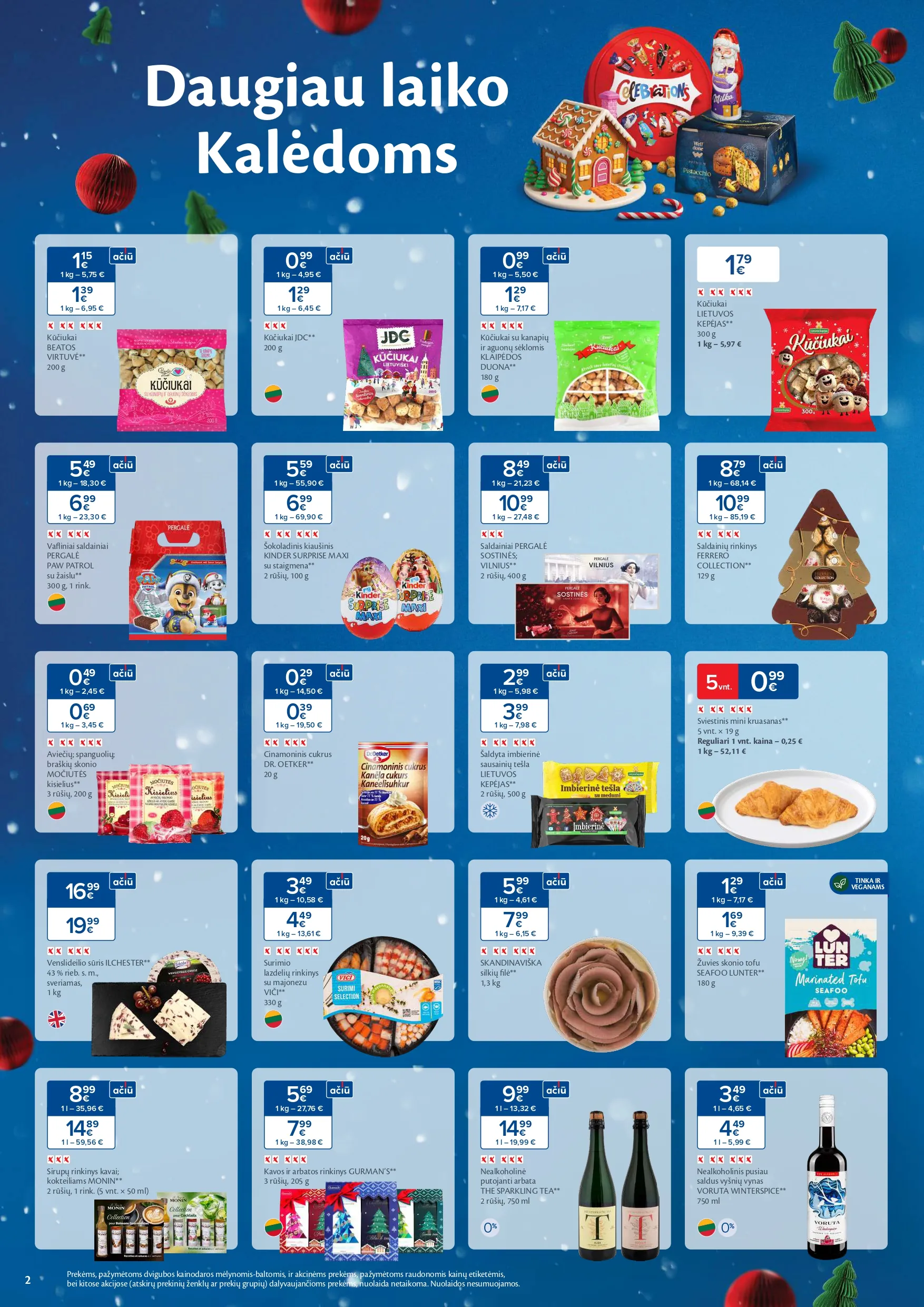 MAXIMA akcijų ir nuolaidų leidinys Nr.49 nuo 2025.12.02 iki 2025.12.08 - 2