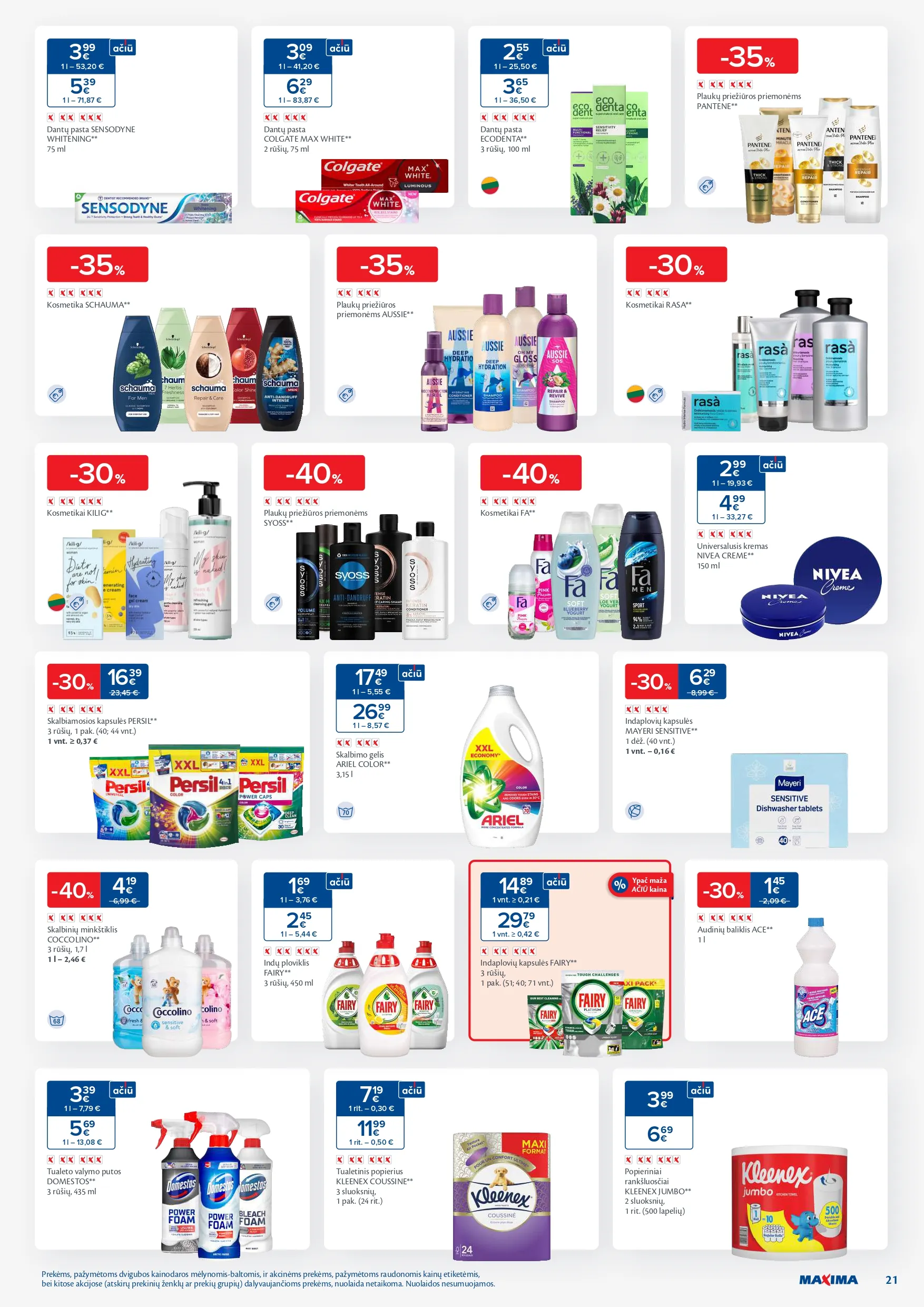 MAXIMA akcijų ir nuolaidų leidinys Nr.49 nuo 2025.12.02 iki 2025.12.08 - 21
