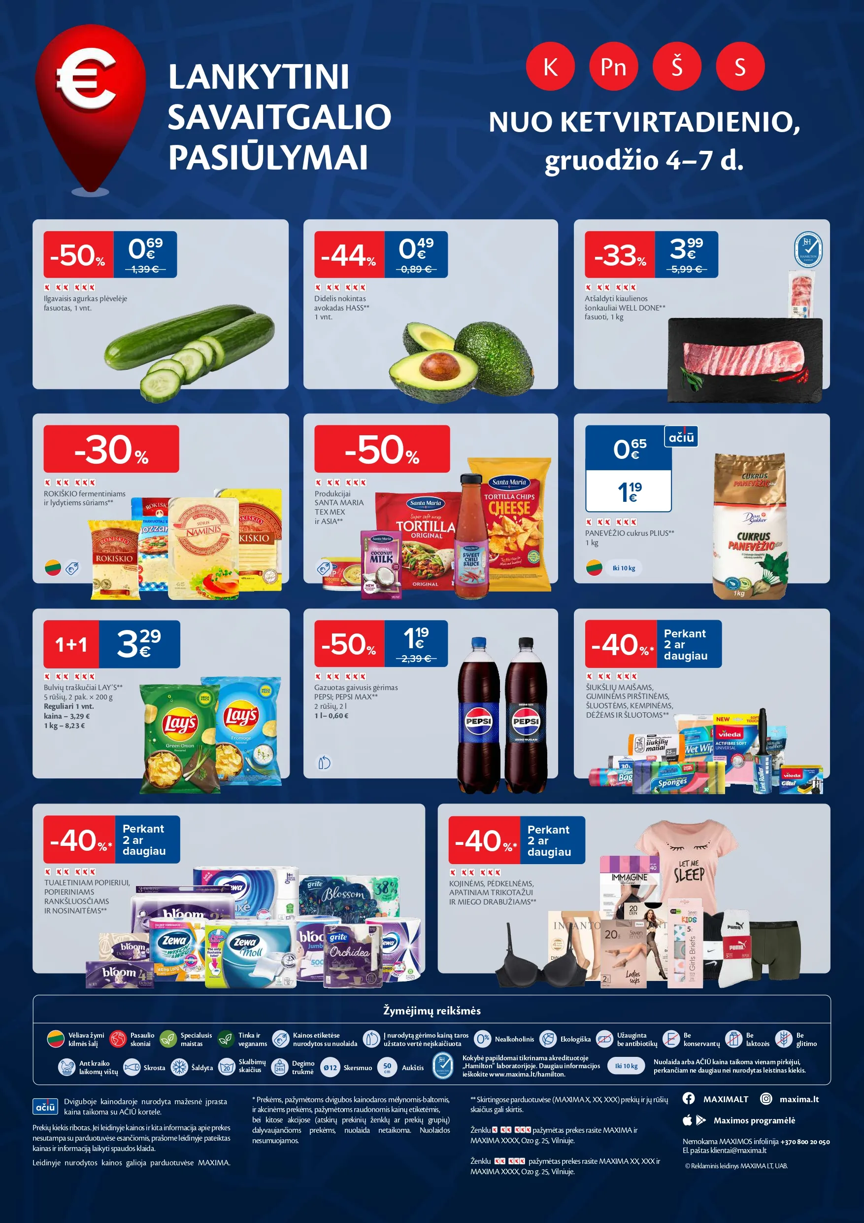 MAXIMA akcijų ir nuolaidų leidinys Nr.49 nuo 2025.12.02 iki 2025.12.08 - 24