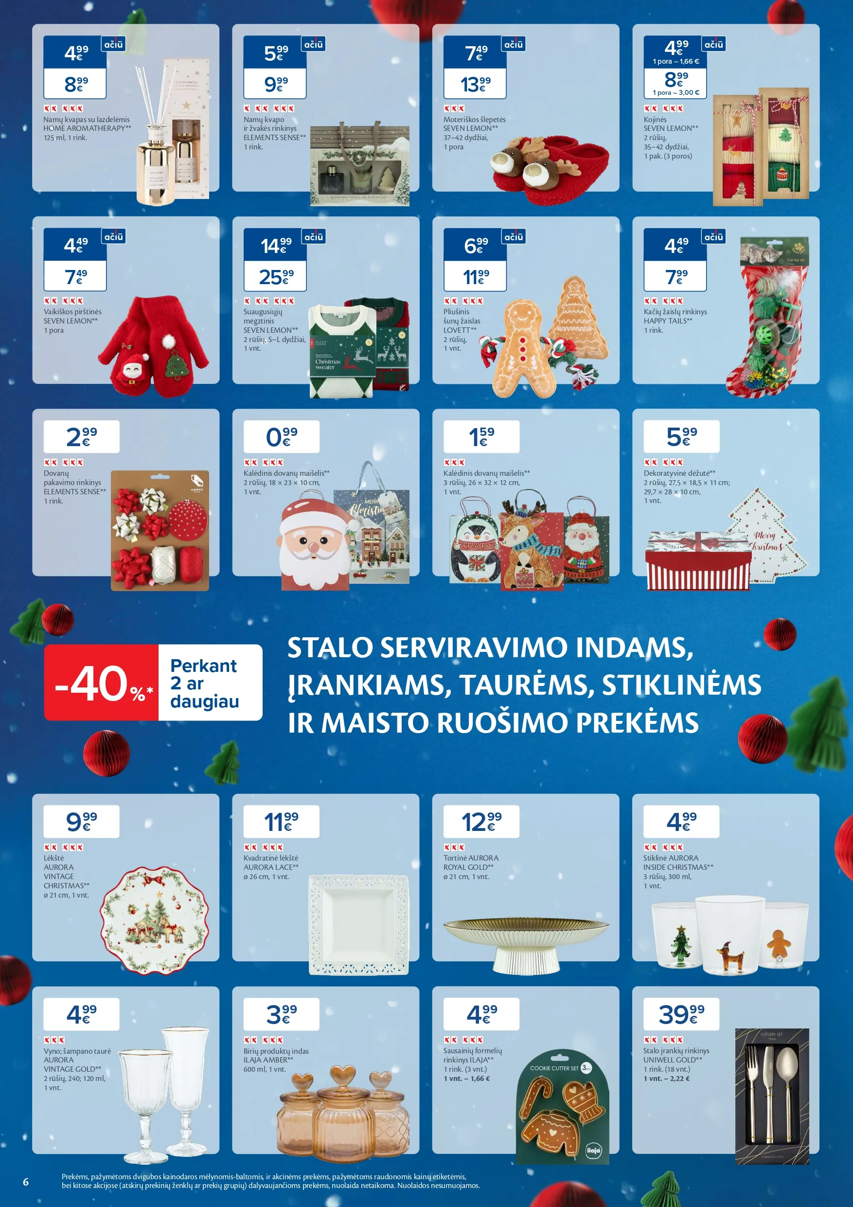 MAXIMA akcijų ir nuolaidų leidinys Nr.49 nuo 2025.12.02 iki 2025.12.08 - 6