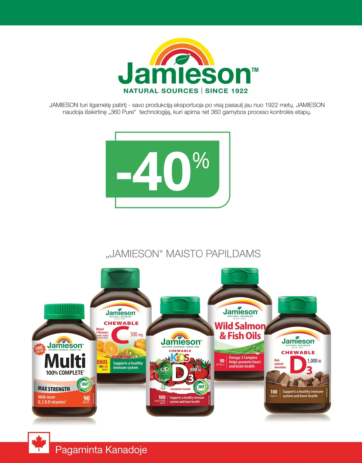 NORFA VAISTINĖ akcijų ir nuolaidų ledinys nuo 2026.02.01 iki 2026.02.28 - 13