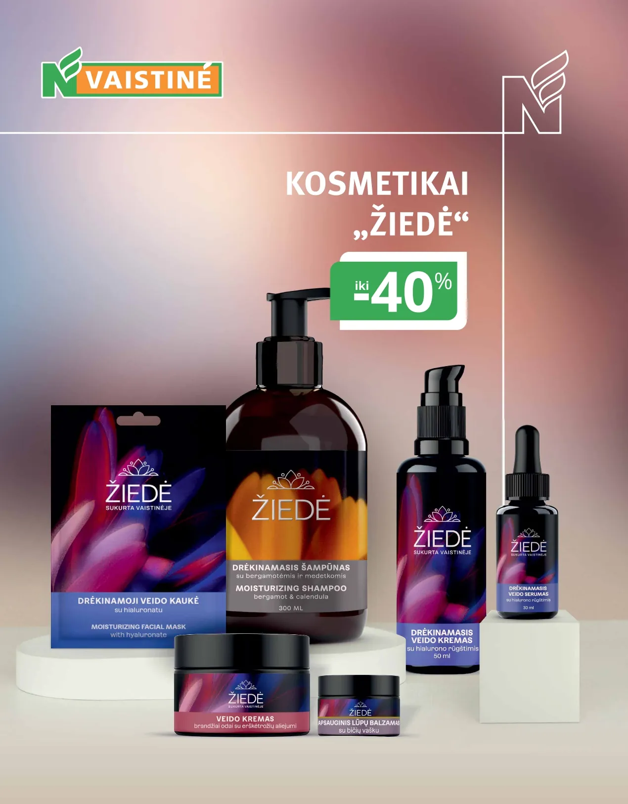 NORFA VAISTINĖ akcijų ir nuolaidų ledinys nuo 2026.02.01 iki 2026.02.28 - 28