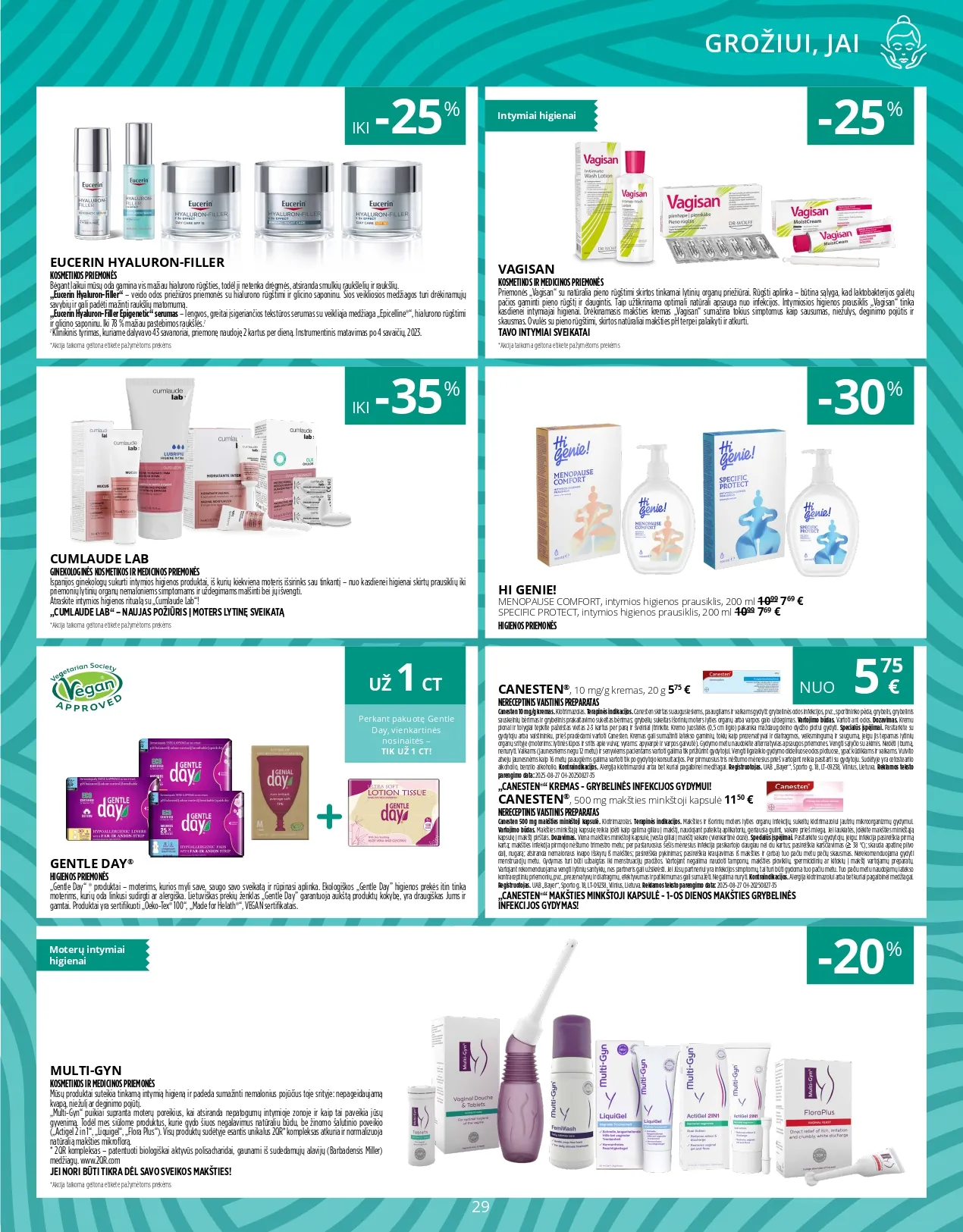 NORFA VAISTINĖ akcijų ir nuolaidų ledinys nuo 2026.02.01 iki 2026.02.28 - 29