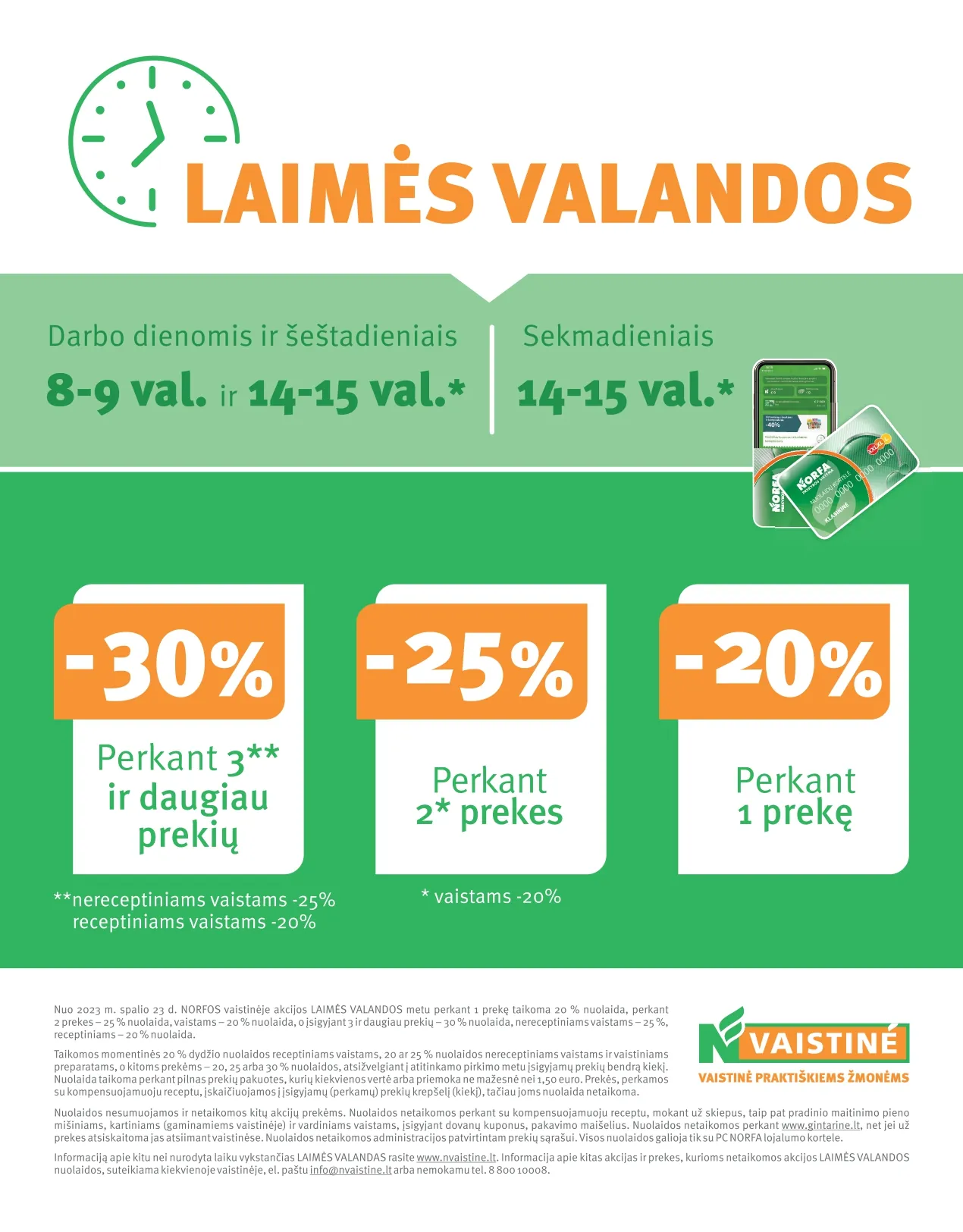 NORFA VAISTINĖ akcijų ir nuolaidų ledinys nuo 2026.02.01 iki 2026.02.28 - 32