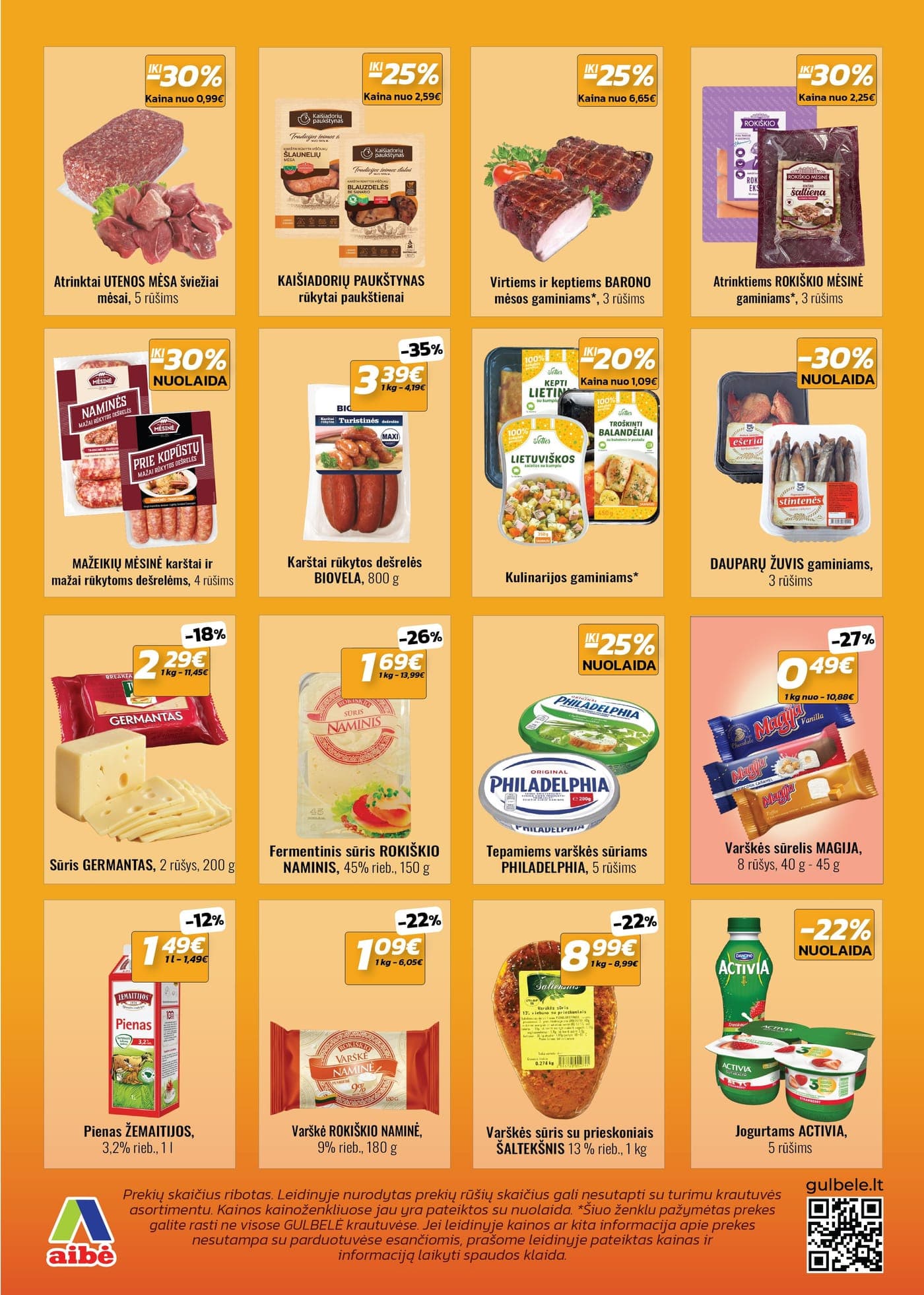 GULBELĖ akcijų ir nuolaidų leidinys Nr. 3 nuo 2026.02.12 iki 2026.02.26 - 2