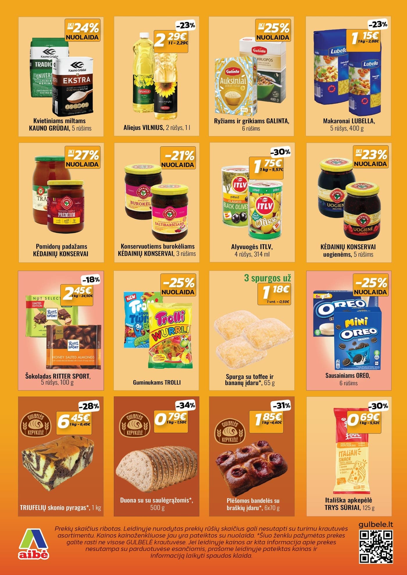 GULBELĖ akcijų ir nuolaidų leidinys Nr. 3 nuo 2026.02.12 iki 2026.02.26