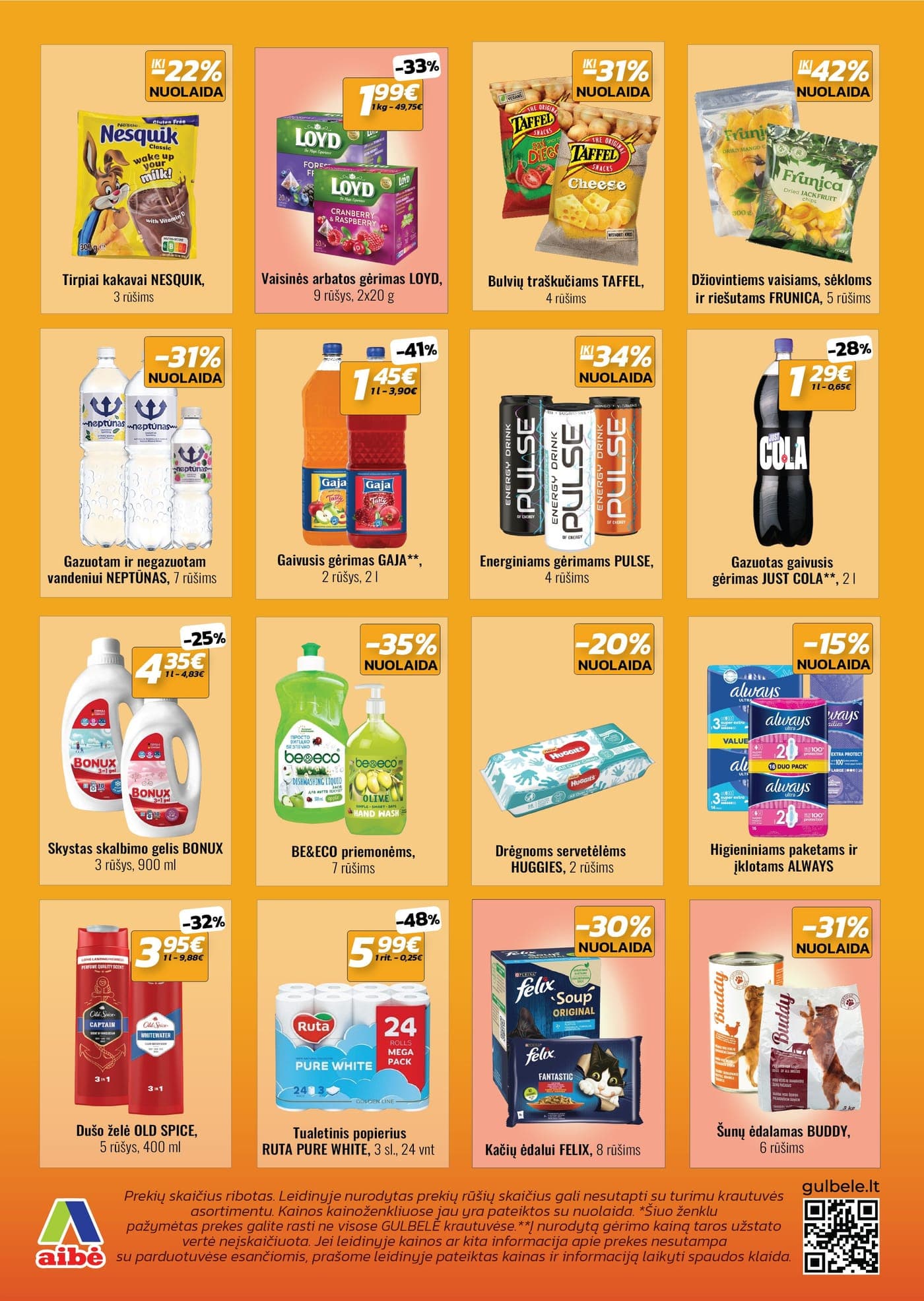 GULBELĖ akcijų ir nuolaidų leidinys Nr. 3 nuo 2026.02.12 iki 2026.02.26 - 4
