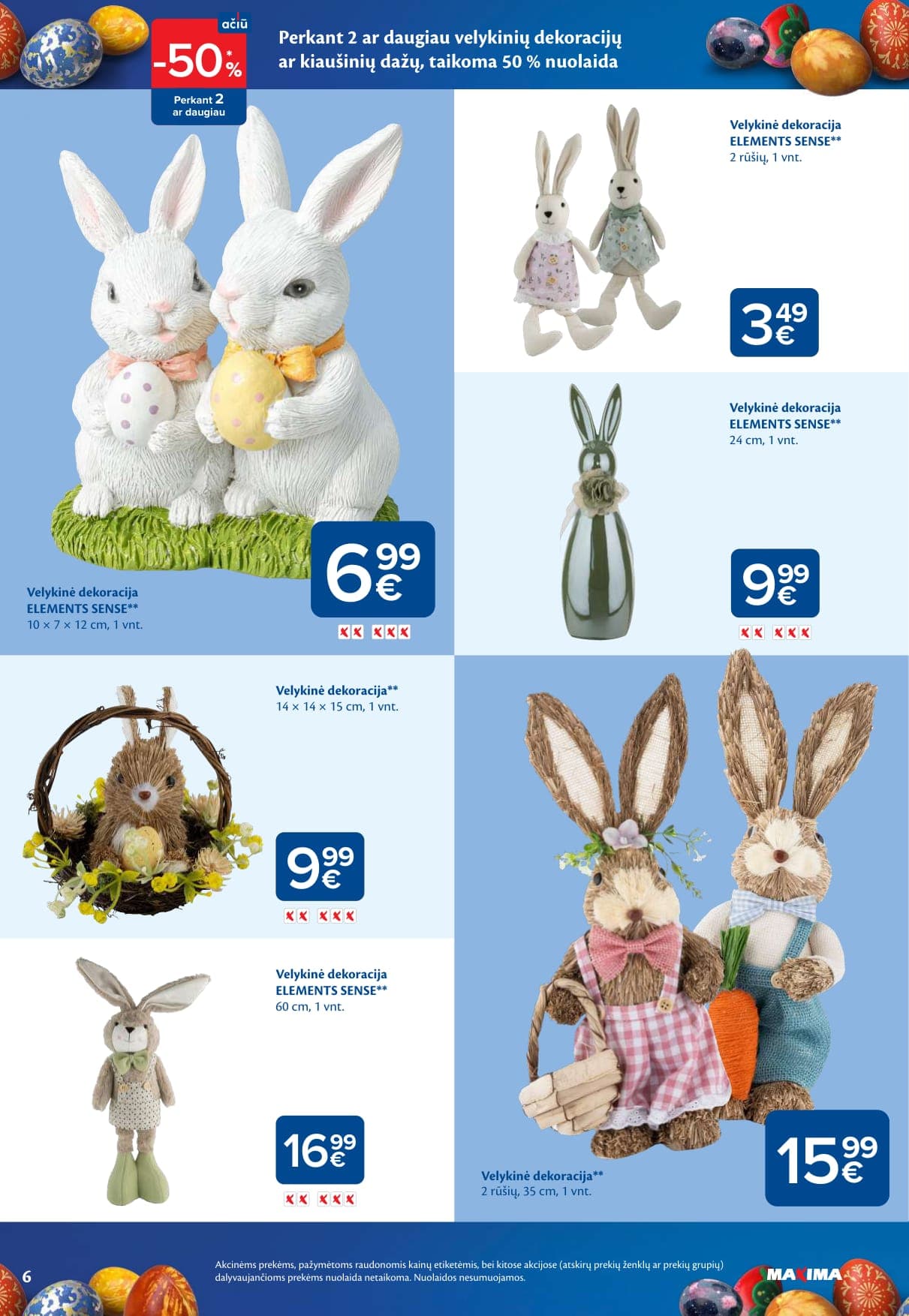 Naujas MAXIMA akcijų ir nuolaidų leidinys "Velykų mėnuo" nuo 2026.03.03 iki 2026.04.06 - 6