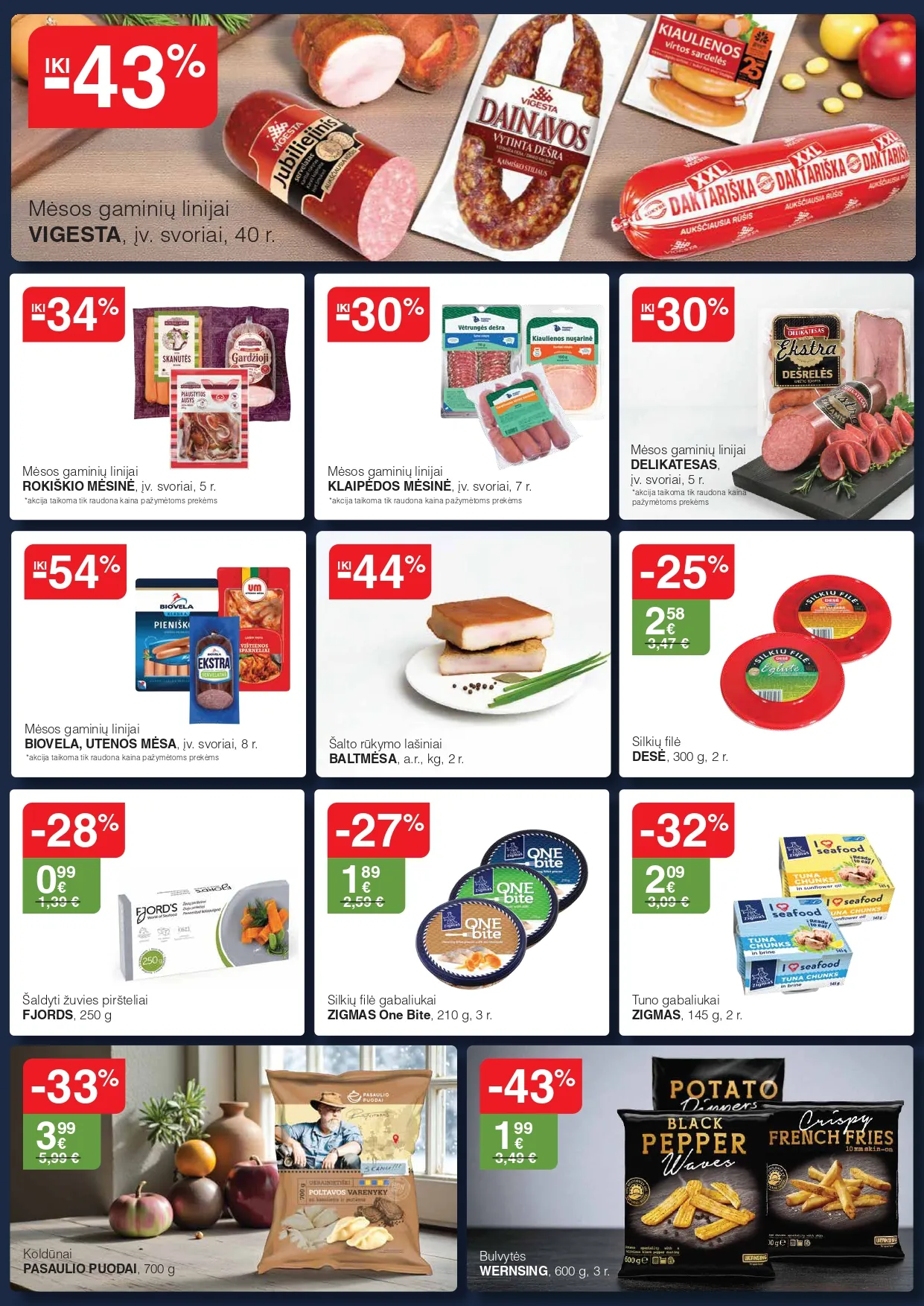 ŽIRNIS akcijų ir nuolaidų leidinys nuo 2026.01.07 iki 2026.02.03 - 2