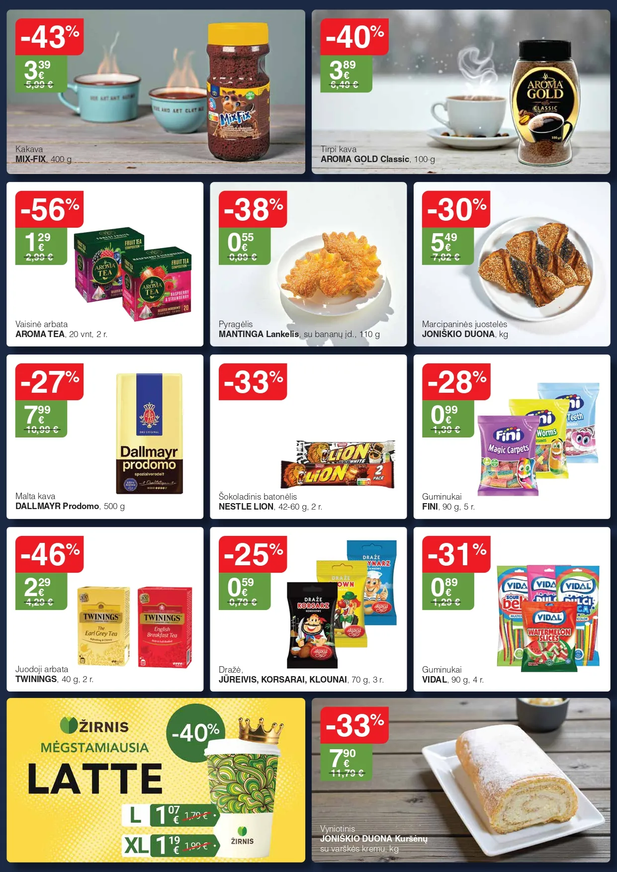 ŽIRNIS akcijų ir nuolaidų leidinys nuo 2026.01.07 iki 2026.02.03 - 4