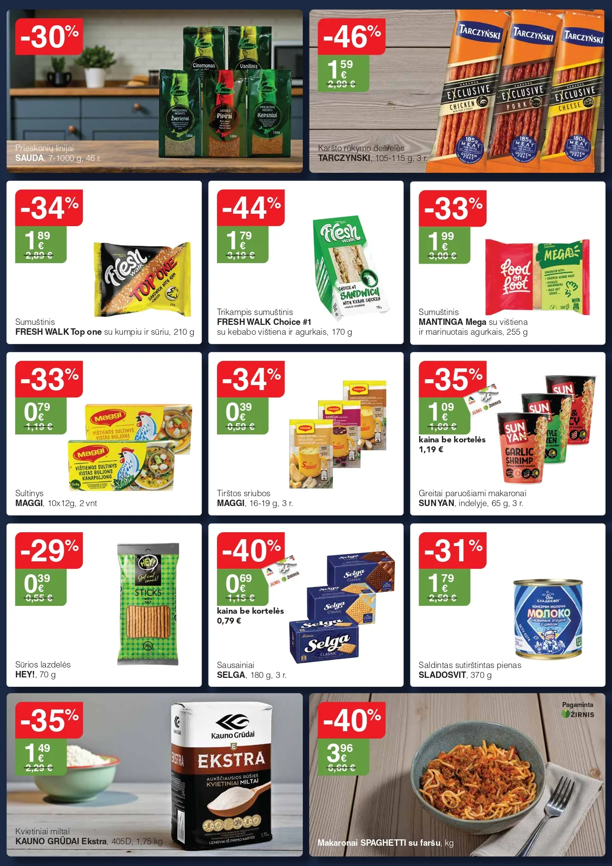 ŽIRNIS akcijų ir nuolaidų leidinys nuo 2026.01.07 iki 2026.02.03 - 5