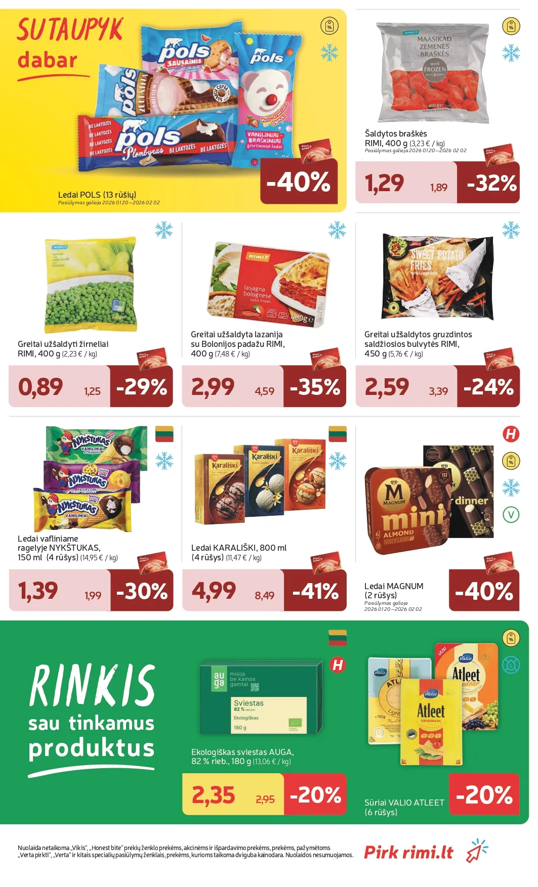 RIMI akcijų ir nuolaidų leidinys Nr. 4 nuo 2026.01.20 iki 2026.01.26 - 13