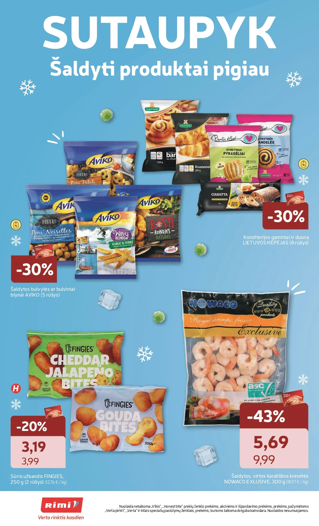 RIMI akcijų ir nuolaidų leidinys Nr. 4 nuo 2026.01.20 iki 2026.01.26 - 2