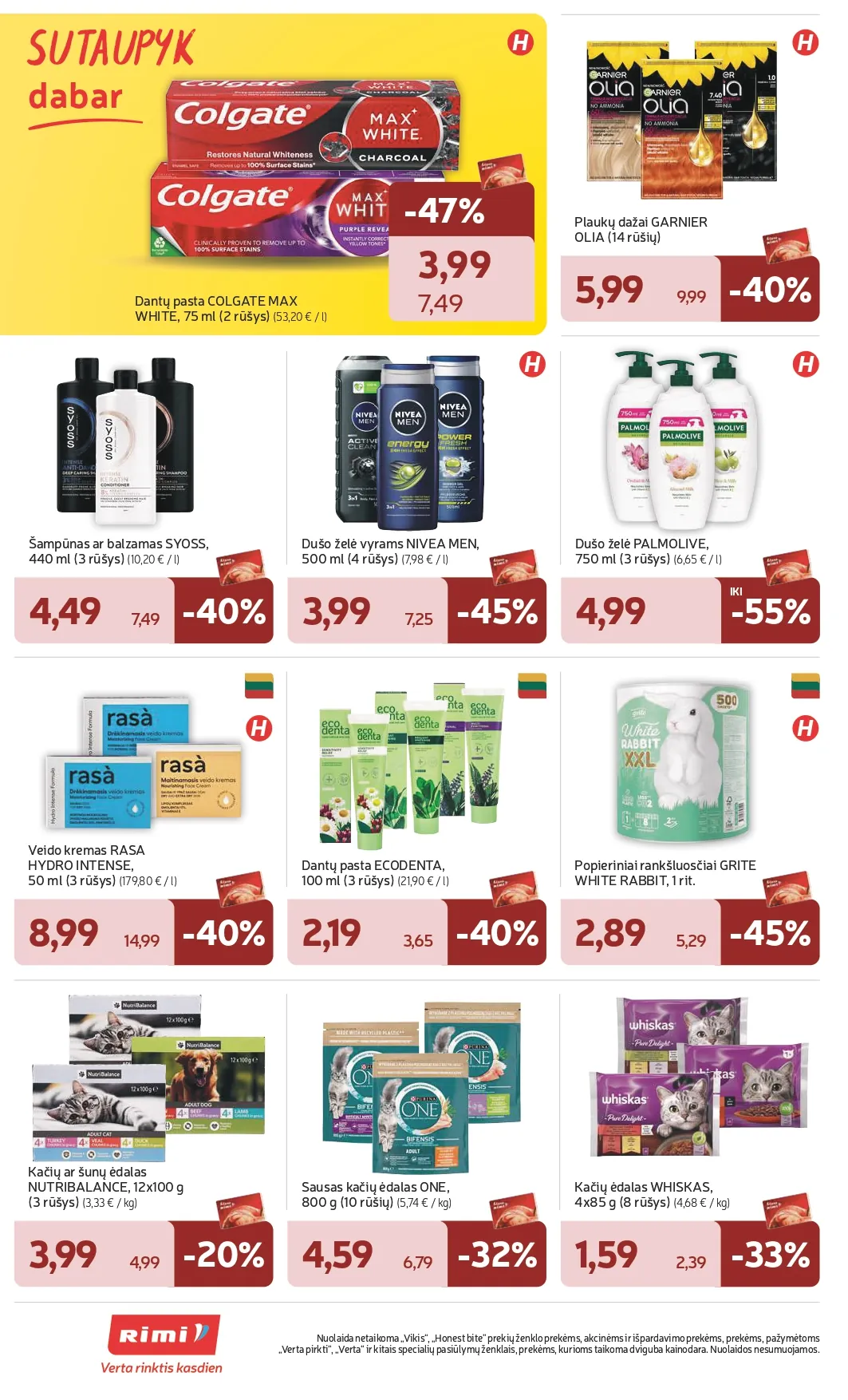 RIMI akcijų ir nuolaidų leidinys Nr. 4 nuo 2026.01.20 iki 2026.01.26 - 22