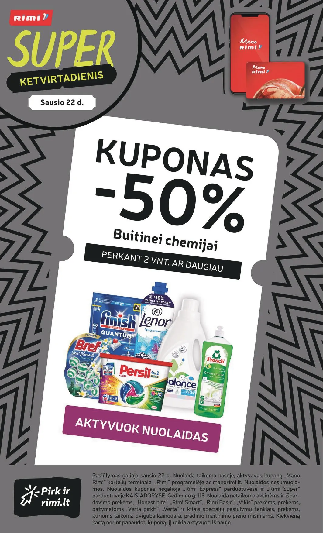 RIMI akcijų ir nuolaidų leidinys Nr. 4 nuo 2026.01.20 iki 2026.01.26 - 24