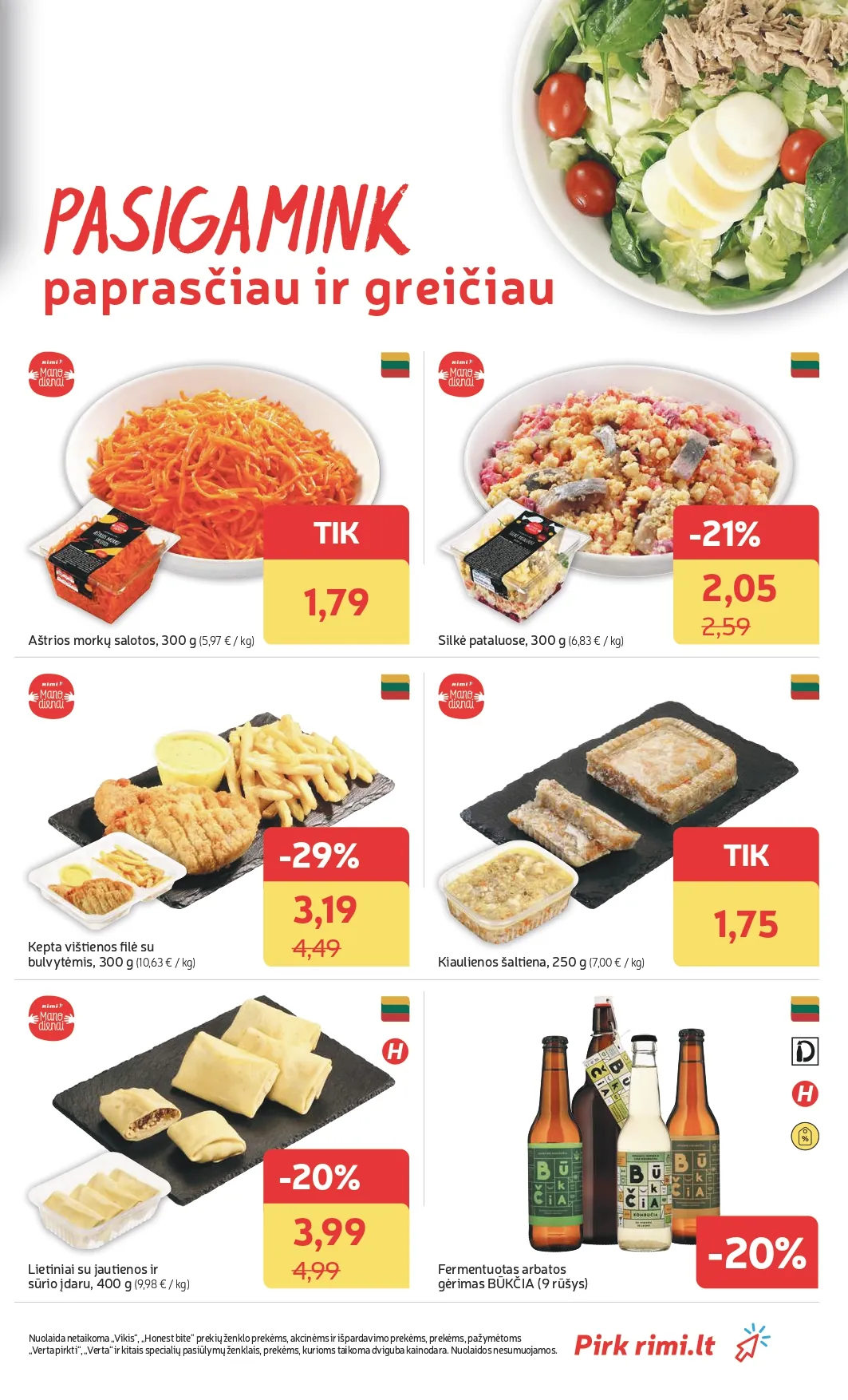 RIMI akcijų ir nuolaidų leidinys Nr. 4 nuo 2026.01.20 iki 2026.01.26 - 9