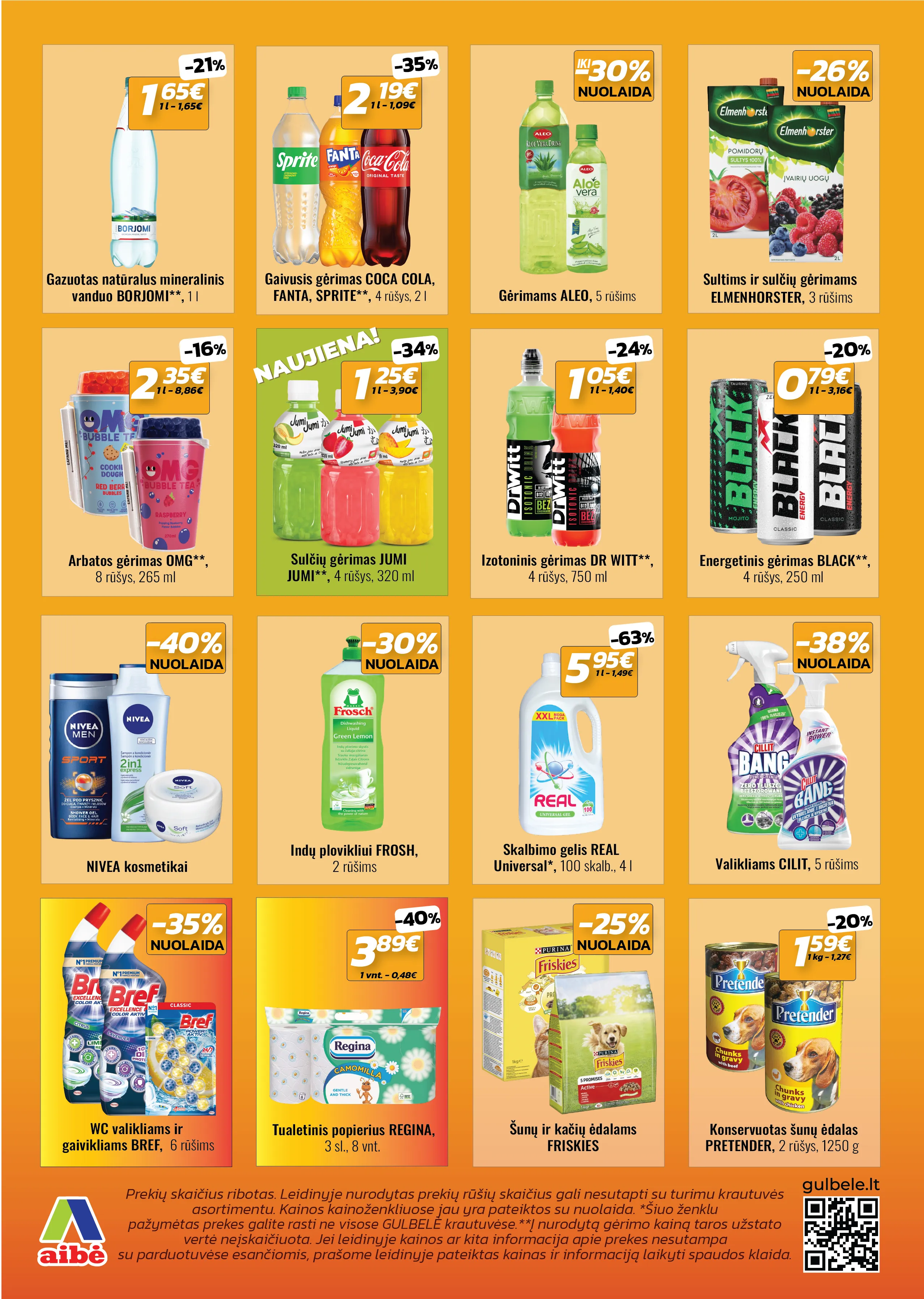 GULBELĖ akcijų ir nuolaidų leidinys Nr. 2 nuo 2026.01.29 iki 2026.02.11