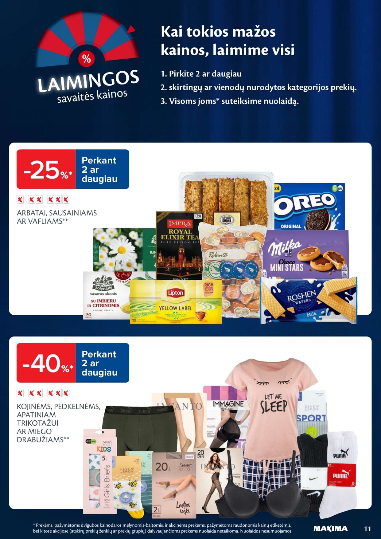 MAXIMA akcijų ir nuolaidų leidinys Nr. 9 nuo 2026.02.24 iki 2026.03.02 - 11