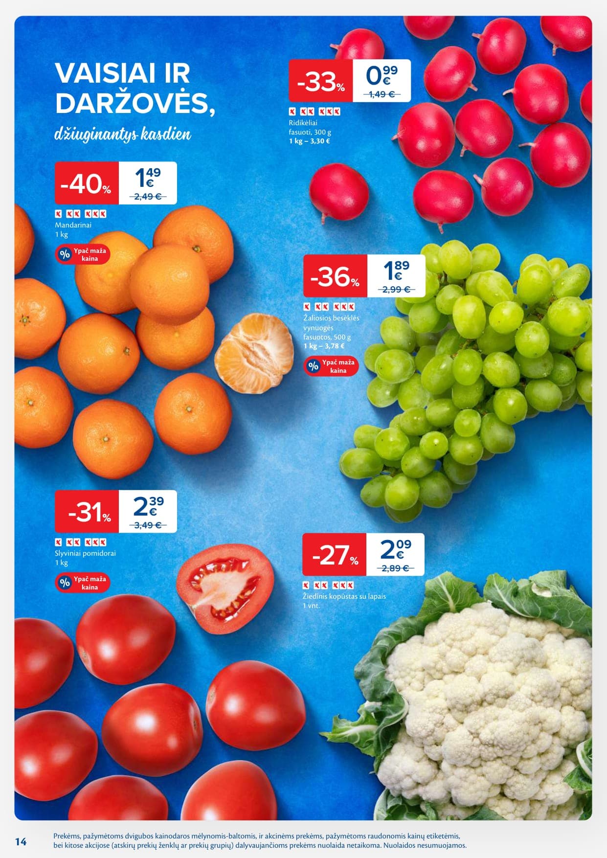 MAXIMA akcijų ir nuolaidų leidinys Nr. 9 nuo 2026.02.24 iki 2026.03.02 - 14