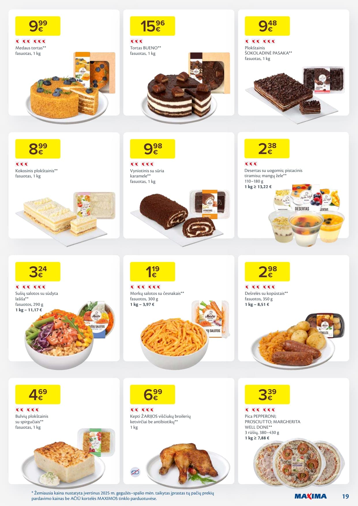 MAXIMA akcijų ir nuolaidų leidinys Nr. 9 nuo 2026.02.24 iki 2026.03.02 - 19