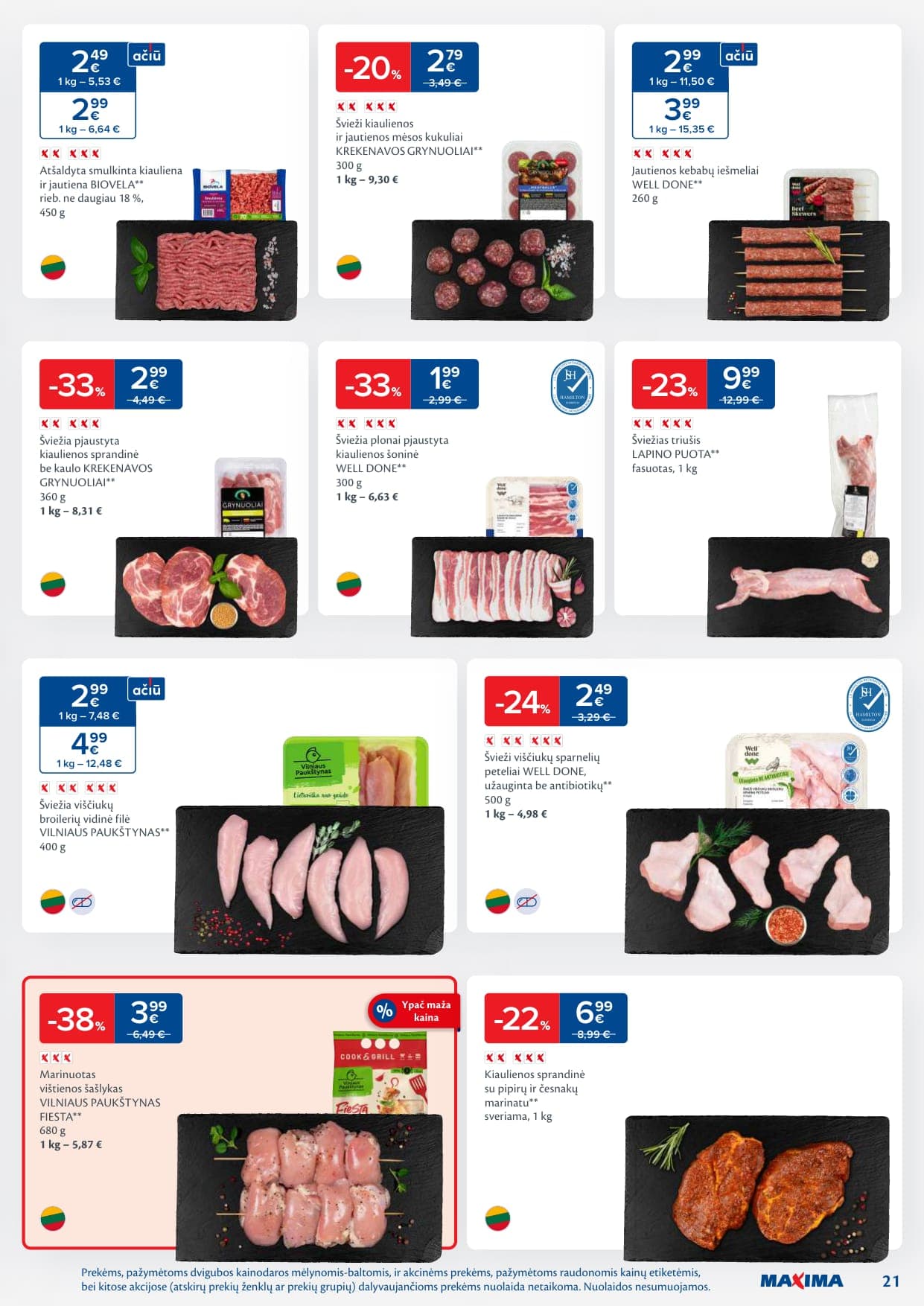 MAXIMA akcijų ir nuolaidų leidinys Nr. 9 nuo 2026.02.24 iki 2026.03.02 - 21