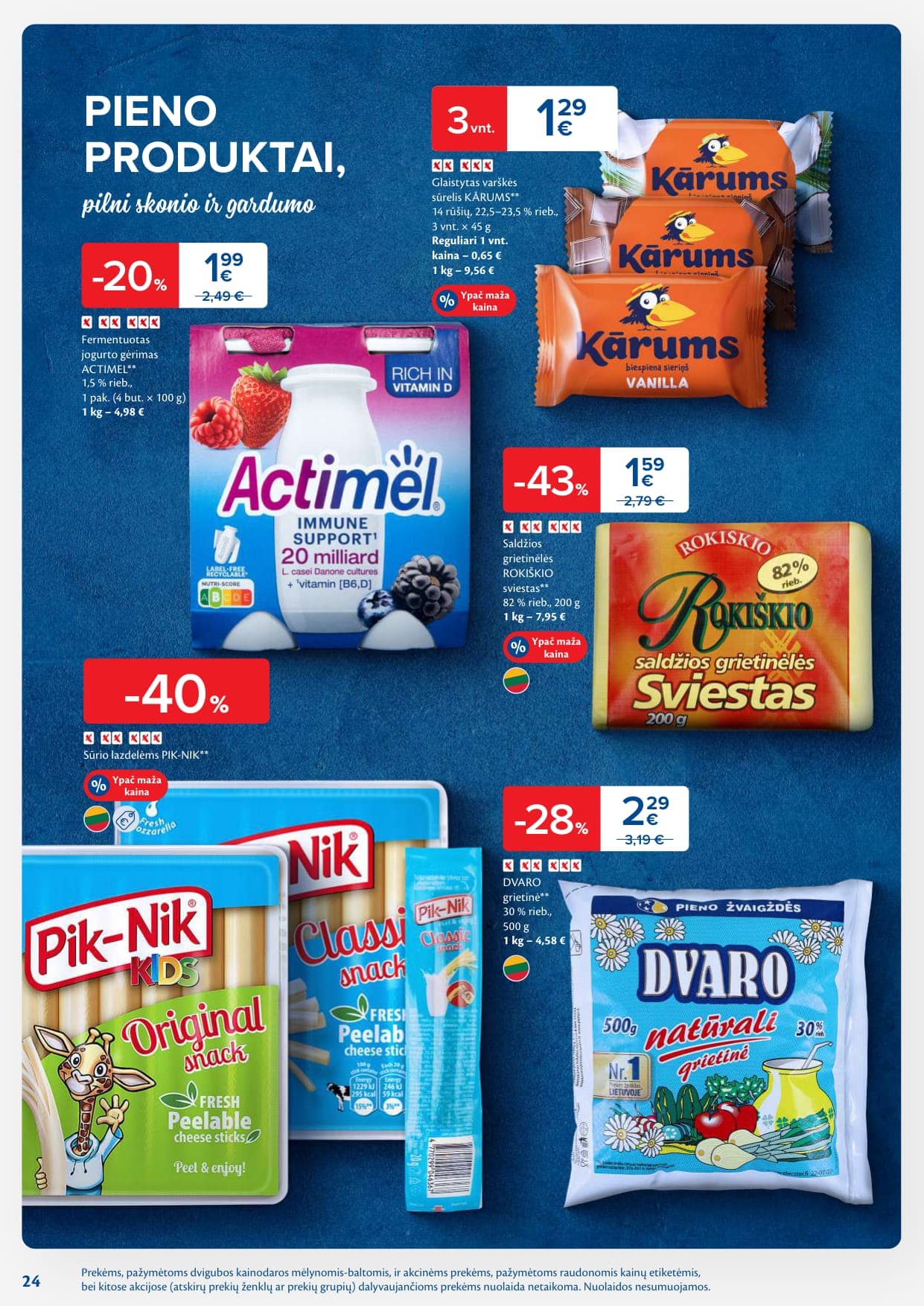 MAXIMA akcijų ir nuolaidų leidinys Nr. 9 nuo 2026.02.24 iki 2026.03.02 - 24
