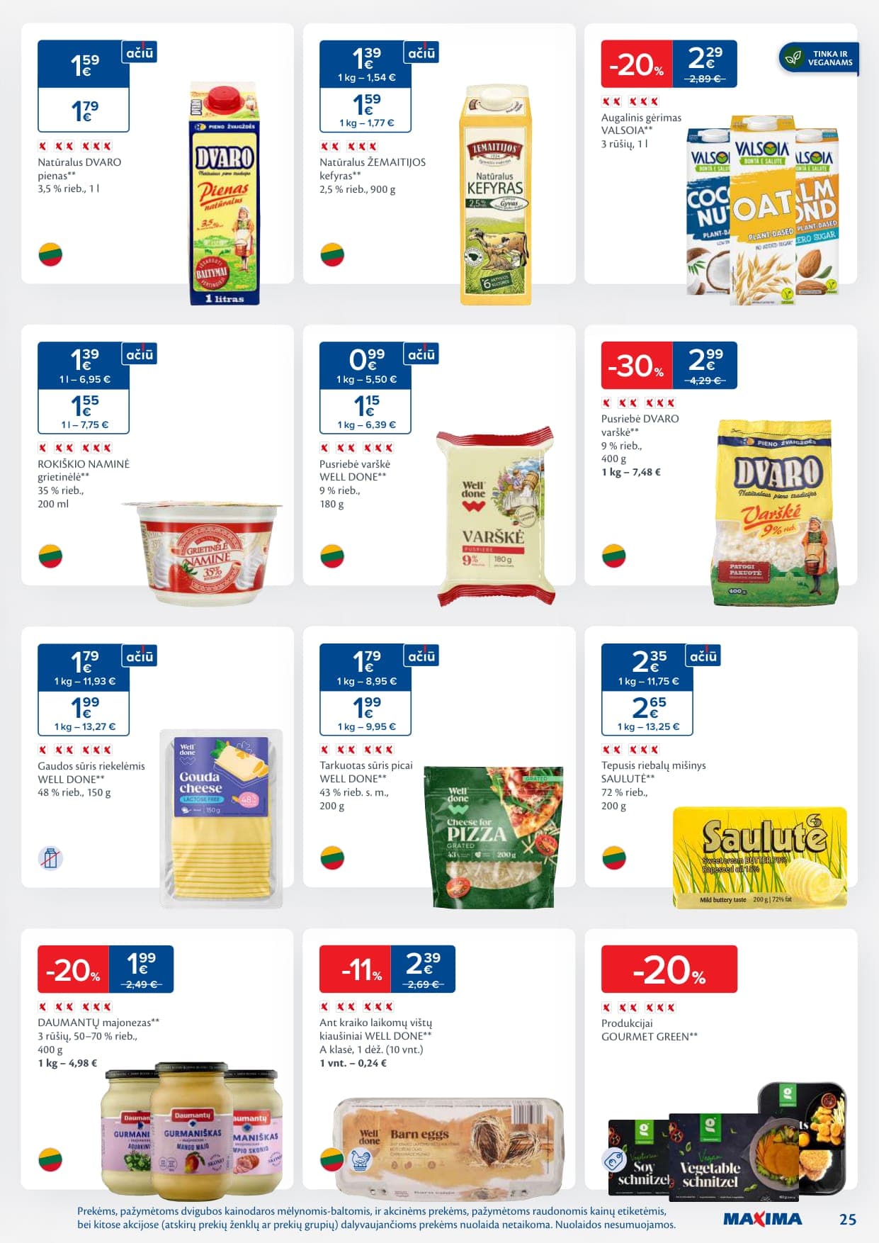 MAXIMA akcijų ir nuolaidų leidinys Nr. 9 nuo 2026.02.24 iki 2026.03.02 - 25