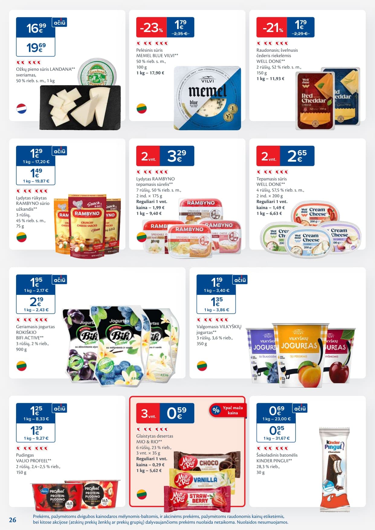 MAXIMA akcijų ir nuolaidų leidinys Nr. 9 nuo 2026.02.24 iki 2026.03.02 - 26