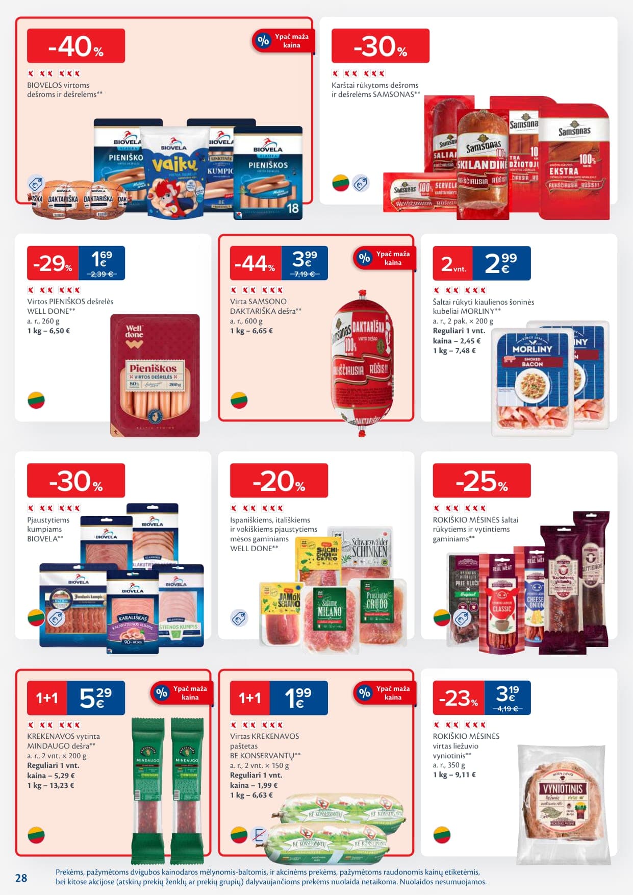 MAXIMA akcijų ir nuolaidų leidinys Nr. 9 nuo 2026.02.24 iki 2026.03.02 - 28