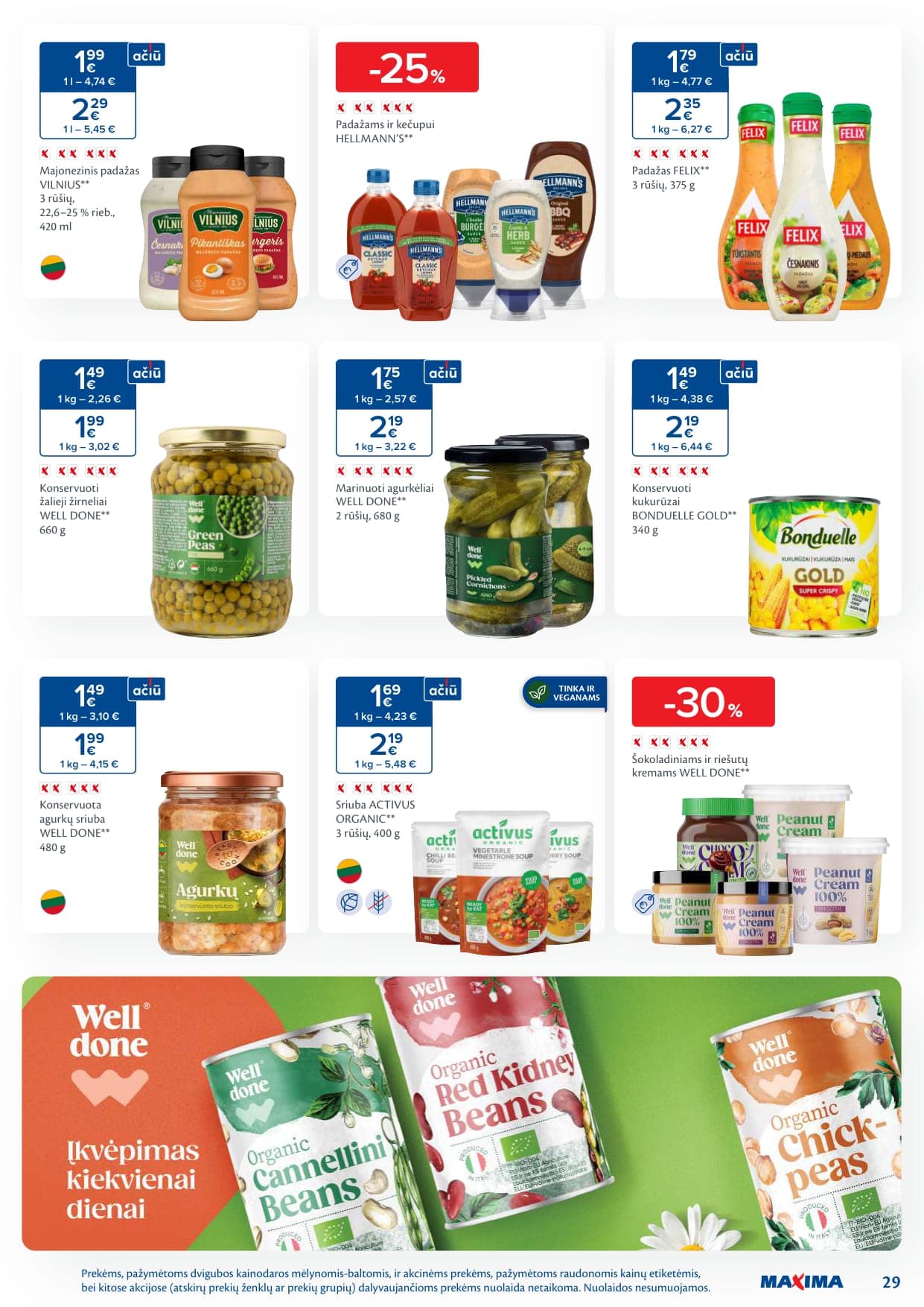 MAXIMA akcijų ir nuolaidų leidinys Nr. 9 nuo 2026.02.24 iki 2026.03.02 - 29
