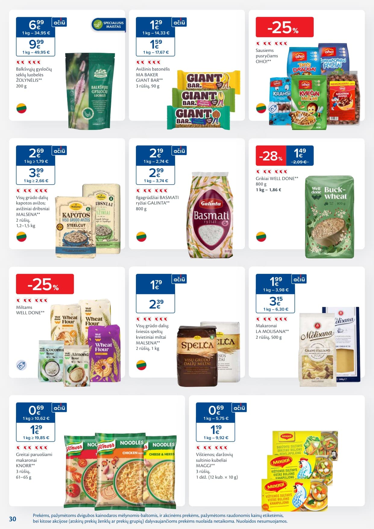 MAXIMA akcijų ir nuolaidų leidinys Nr. 9 nuo 2026.02.24 iki 2026.03.02 - 30