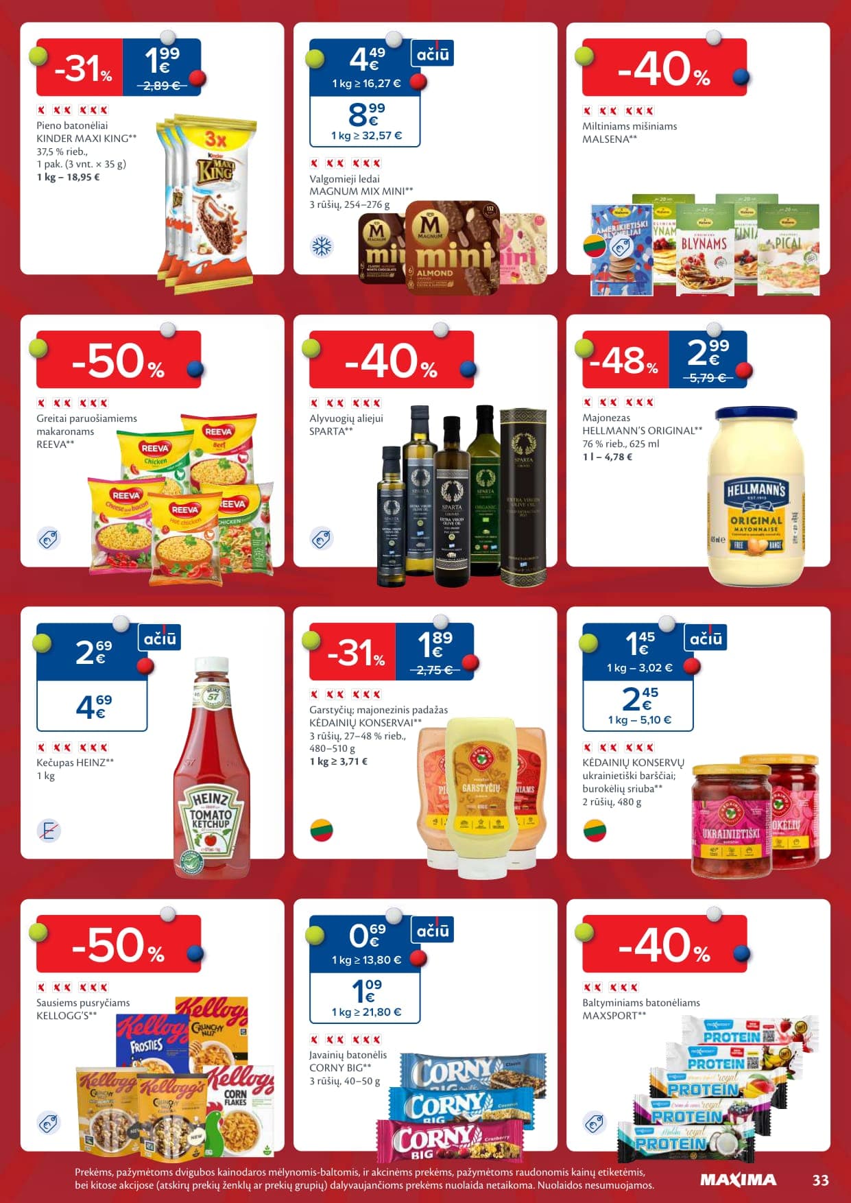 MAXIMA akcijų ir nuolaidų leidinys Nr. 9 nuo 2026.02.24 iki 2026.03.02 - 33