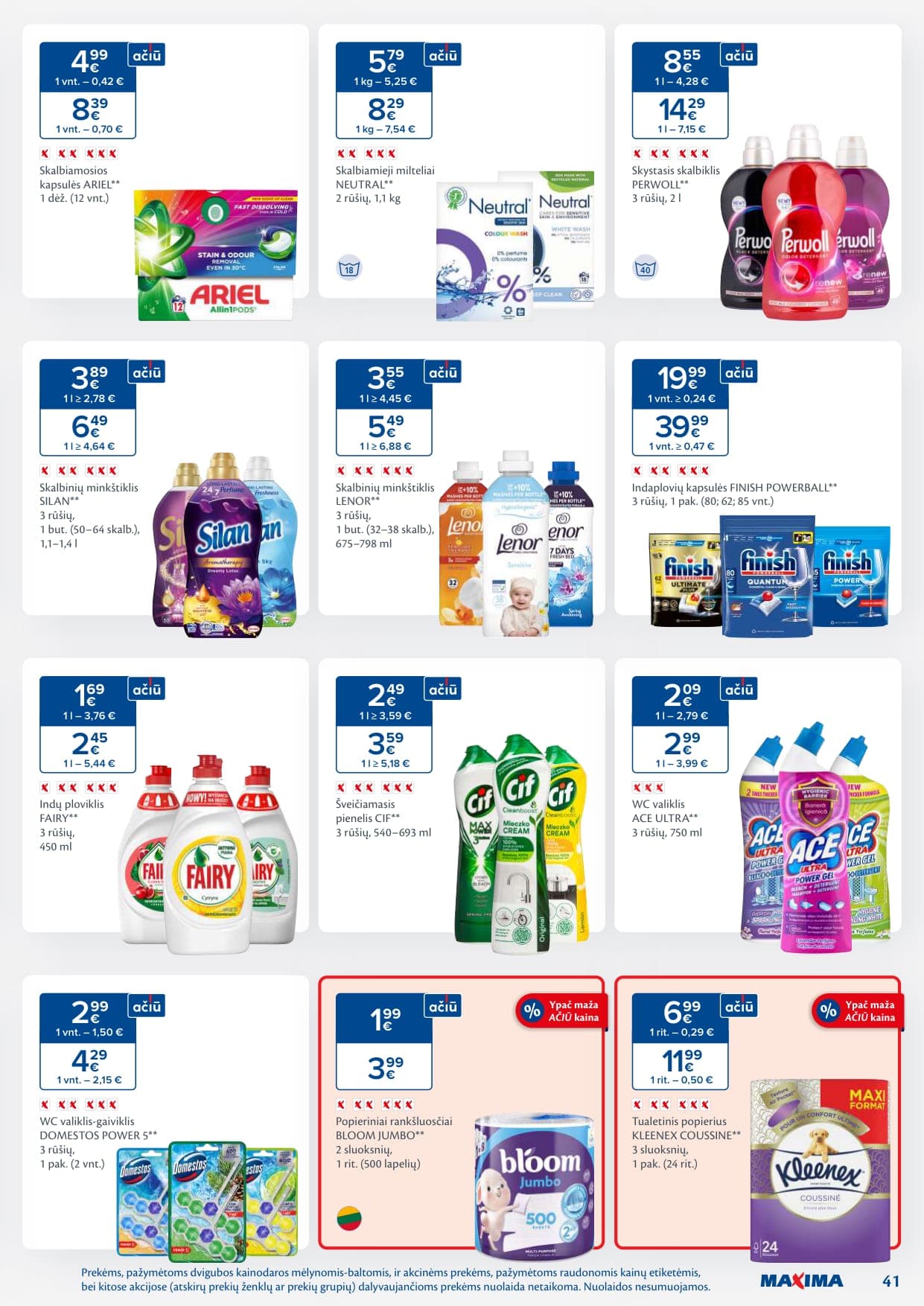 MAXIMA akcijų ir nuolaidų leidinys Nr. 9 nuo 2026.02.24 iki 2026.03.02 - 41