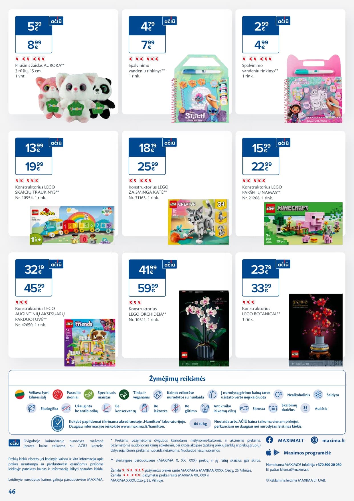 MAXIMA akcijų ir nuolaidų leidinys Nr. 9 nuo 2026.02.24 iki 2026.03.02 - 46