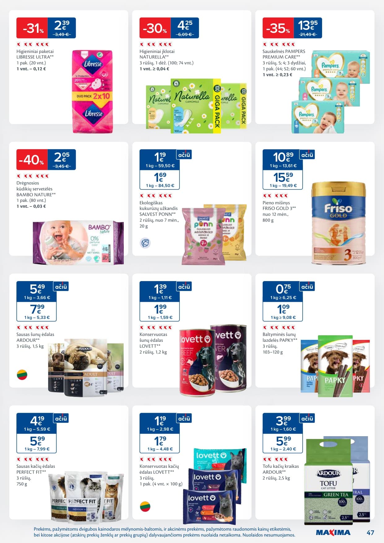 MAXIMA akcijų ir nuolaidų leidinys Nr. 9 nuo 2026.02.24 iki 2026.03.02 - 47