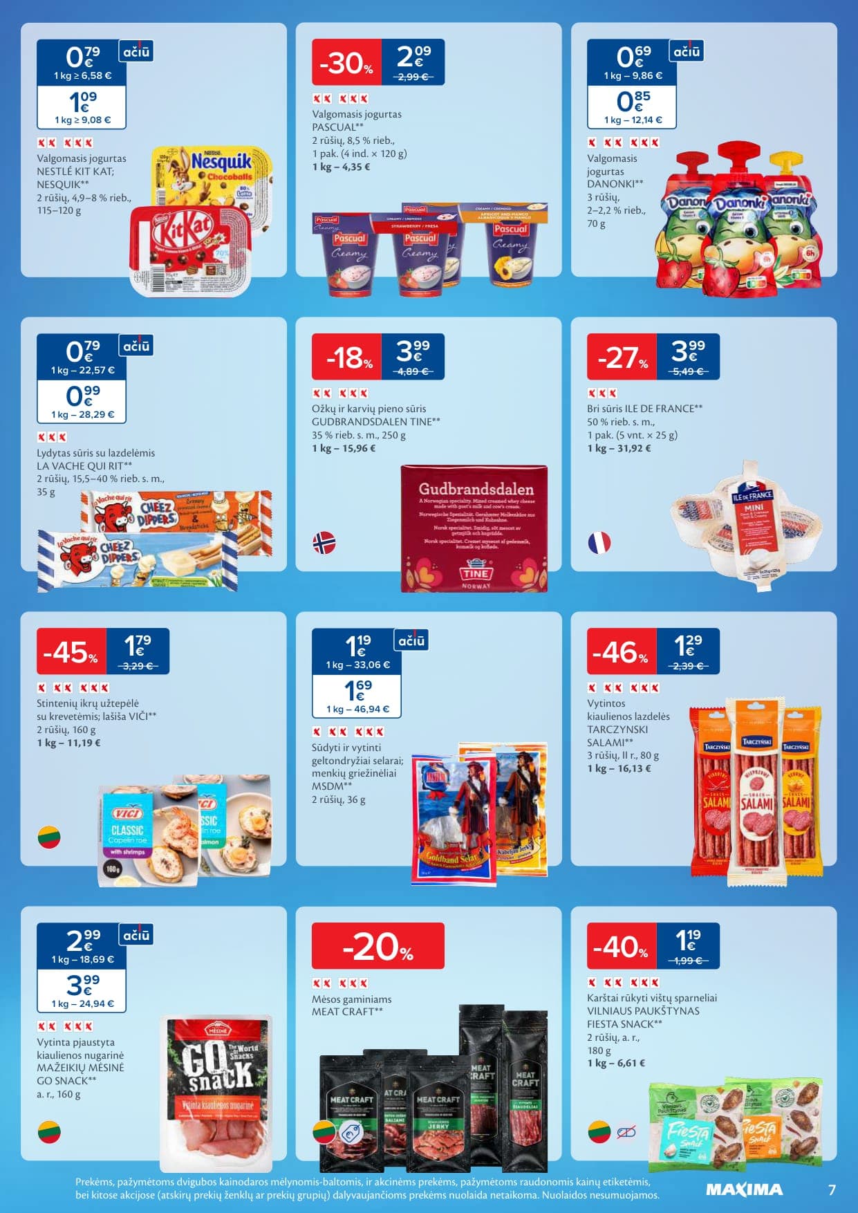 MAXIMA akcijų ir nuolaidų leidinys Nr. 9 nuo 2026.02.24 iki 2026.03.02 - 7