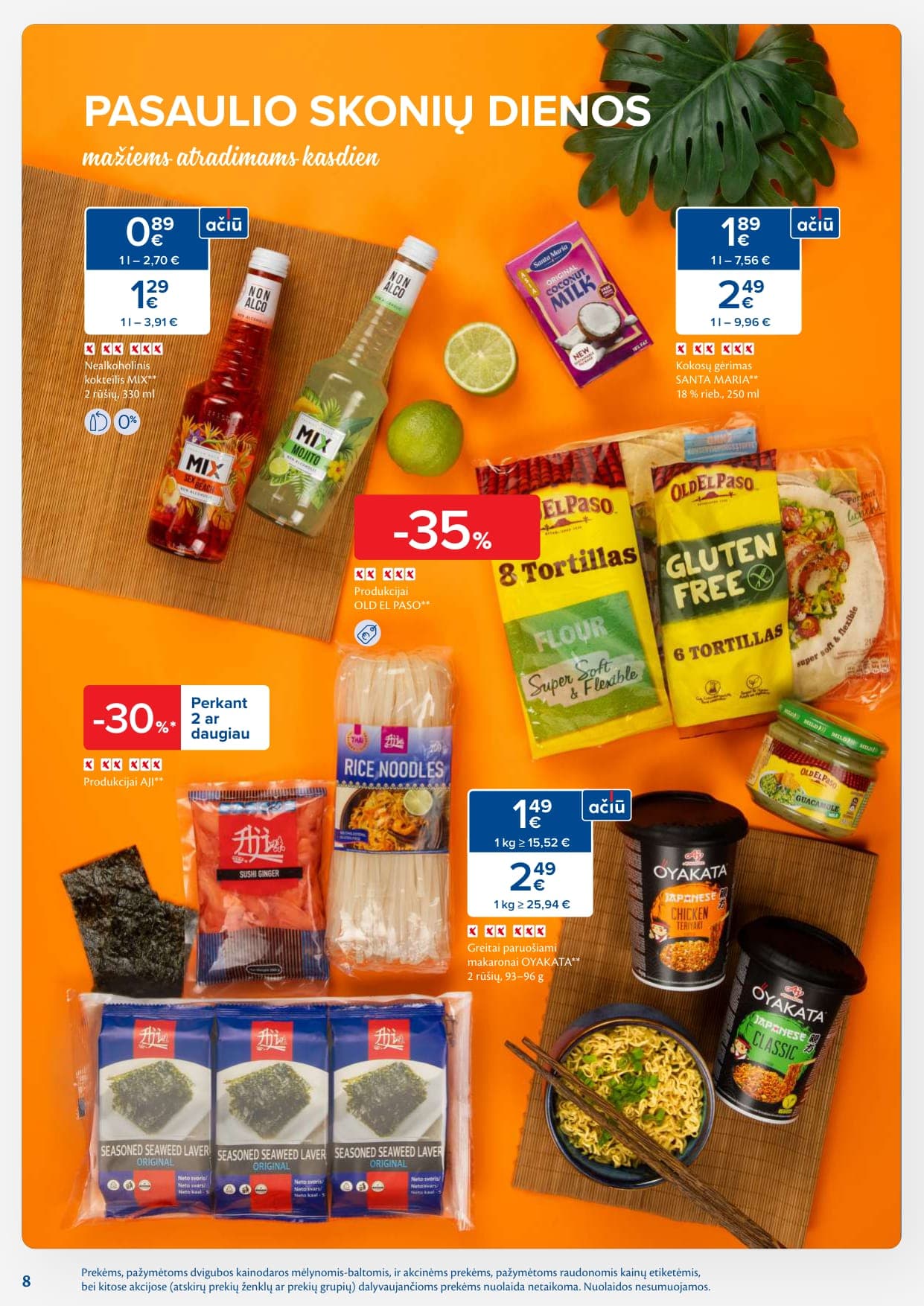 MAXIMA akcijų ir nuolaidų leidinys Nr. 9 nuo 2026.02.24 iki 2026.03.02 - 8