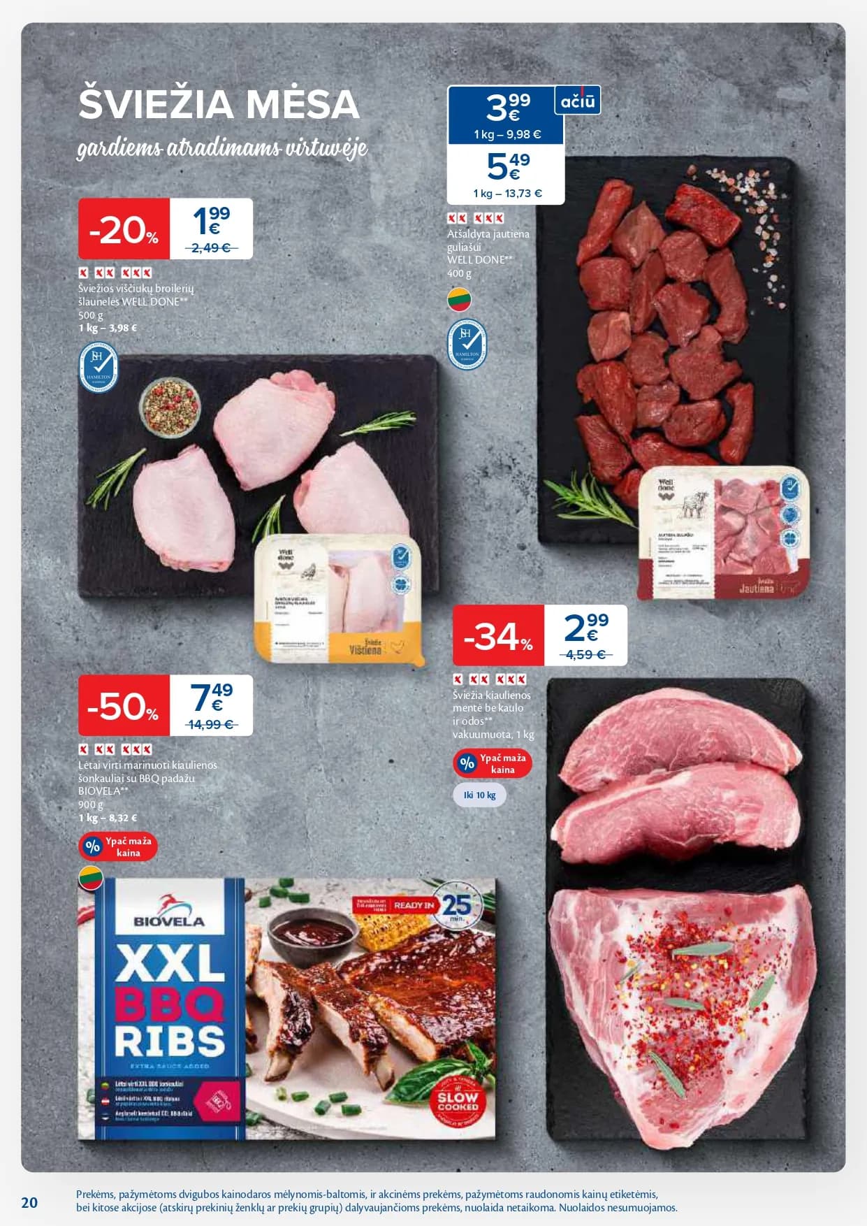 MAXIMA akcijų ir nuolaidų leidinys Nr. 6 nuo 2026.02.03 iki 2026.02.09 - 20