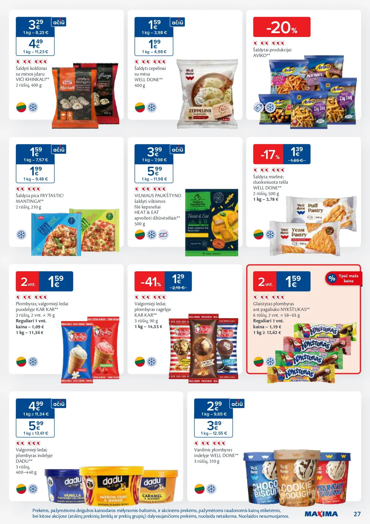 MAXIMA akcijų ir nuolaidų leidinys Nr. 6 nuo 2026.02.03 iki 2026.02.09