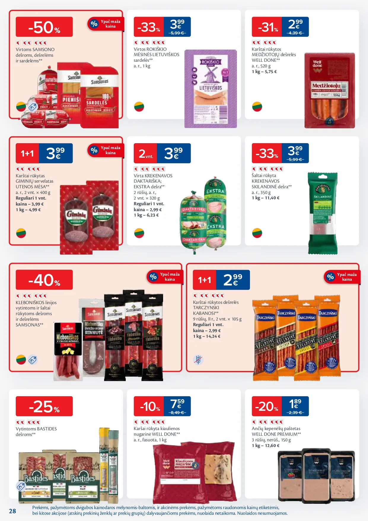 MAXIMA akcijų ir nuolaidų leidinys Nr. 6 nuo 2026.02.03 iki 2026.02.09