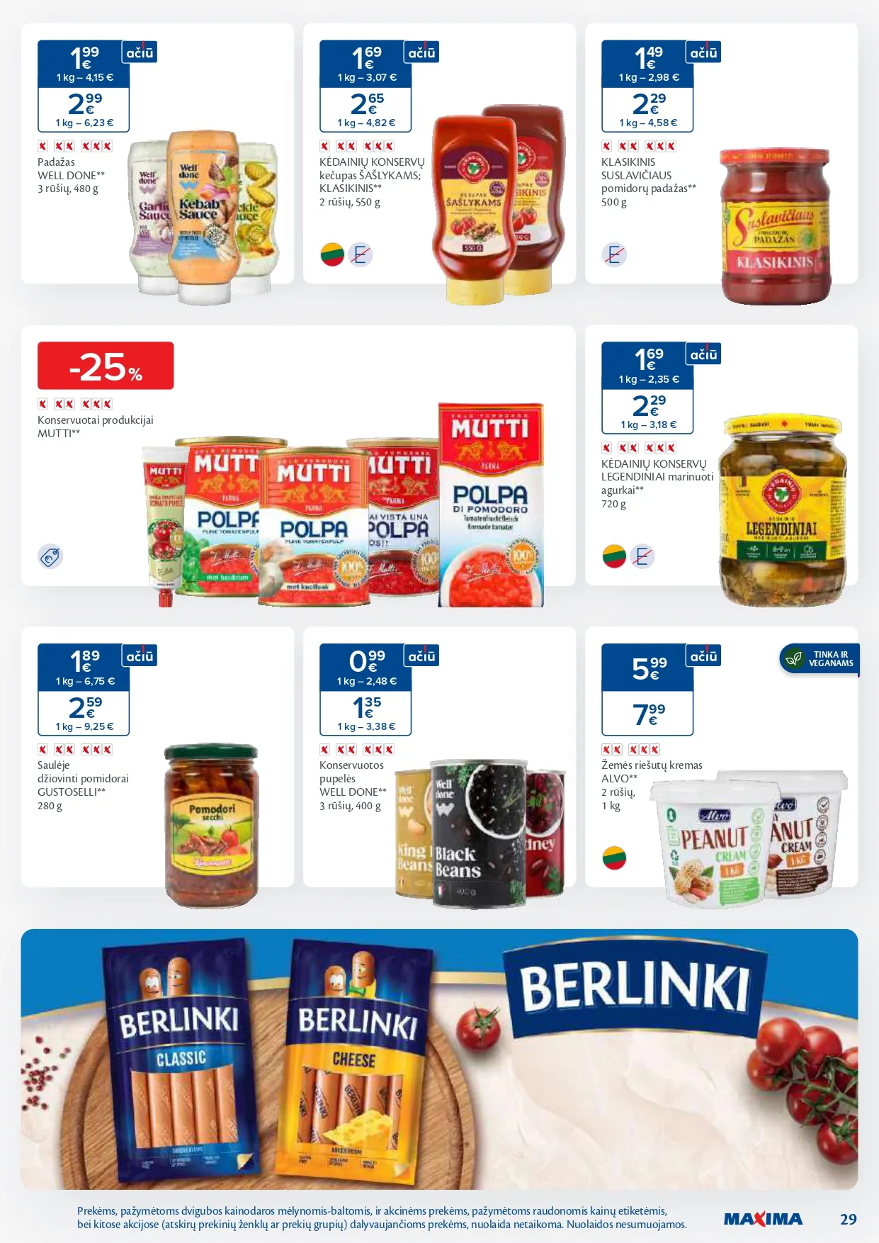 MAXIMA akcijų ir nuolaidų leidinys Nr. 6 nuo 2026.02.03 iki 2026.02.09 - 29