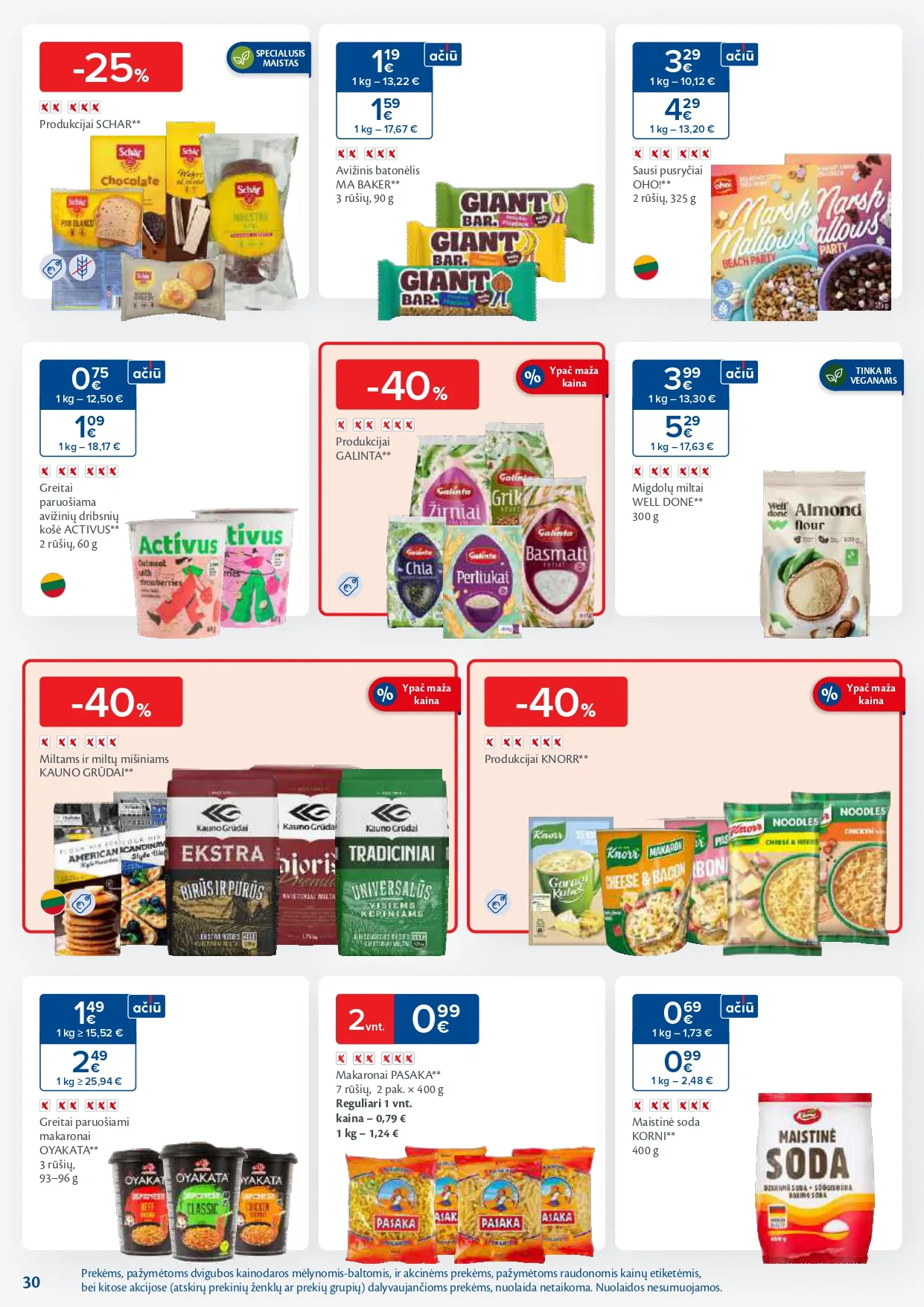 MAXIMA akcijų ir nuolaidų leidinys Nr. 6 nuo 2026.02.03 iki 2026.02.09 - 30