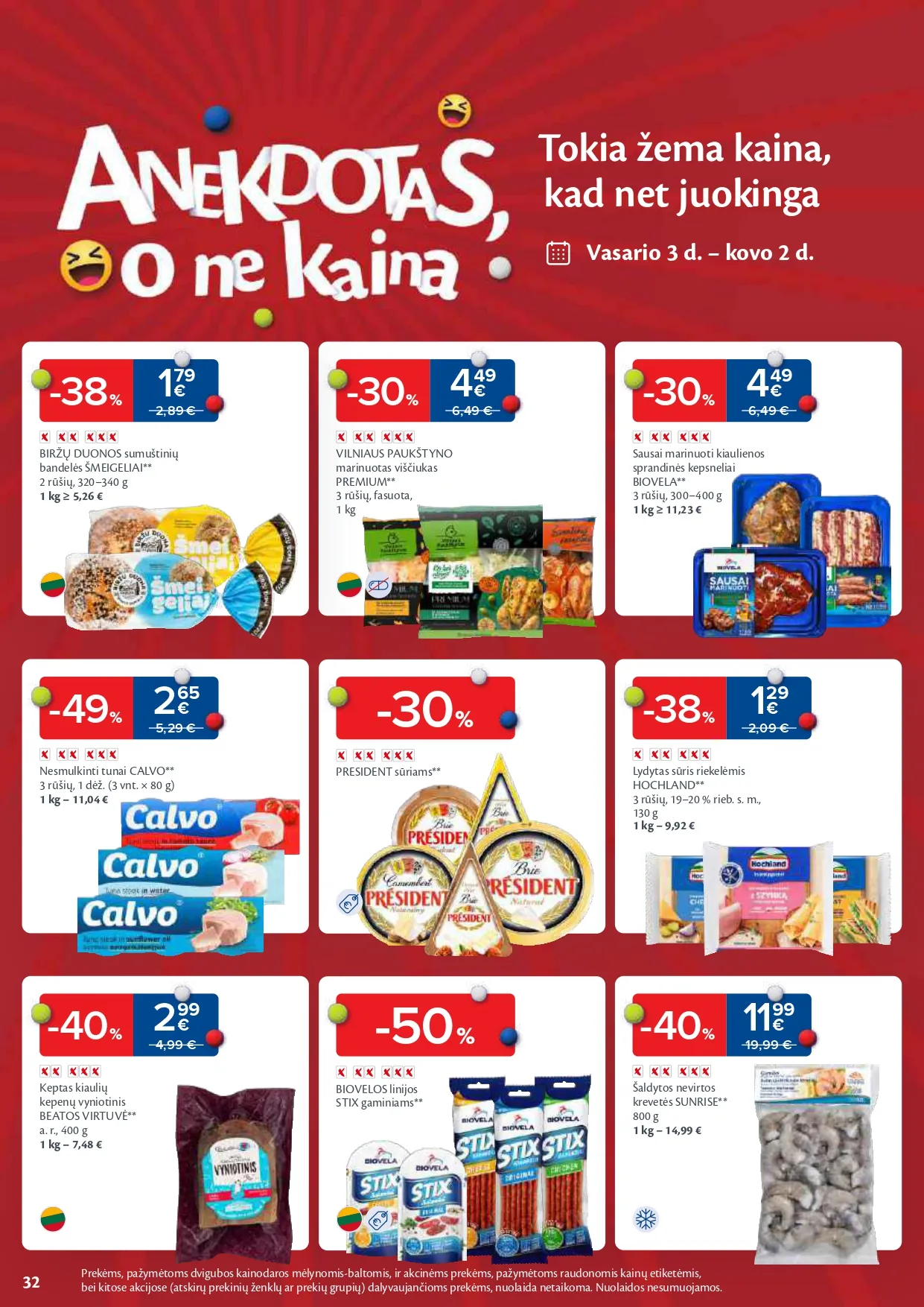 MAXIMA akcijų ir nuolaidų leidinys Nr. 6 nuo 2026.02.03 iki 2026.02.09 - 32