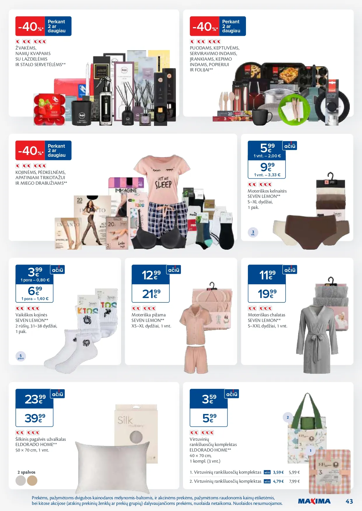 MAXIMA akcijų ir nuolaidų leidinys Nr. 6 nuo 2026.02.03 iki 2026.02.09 - 43