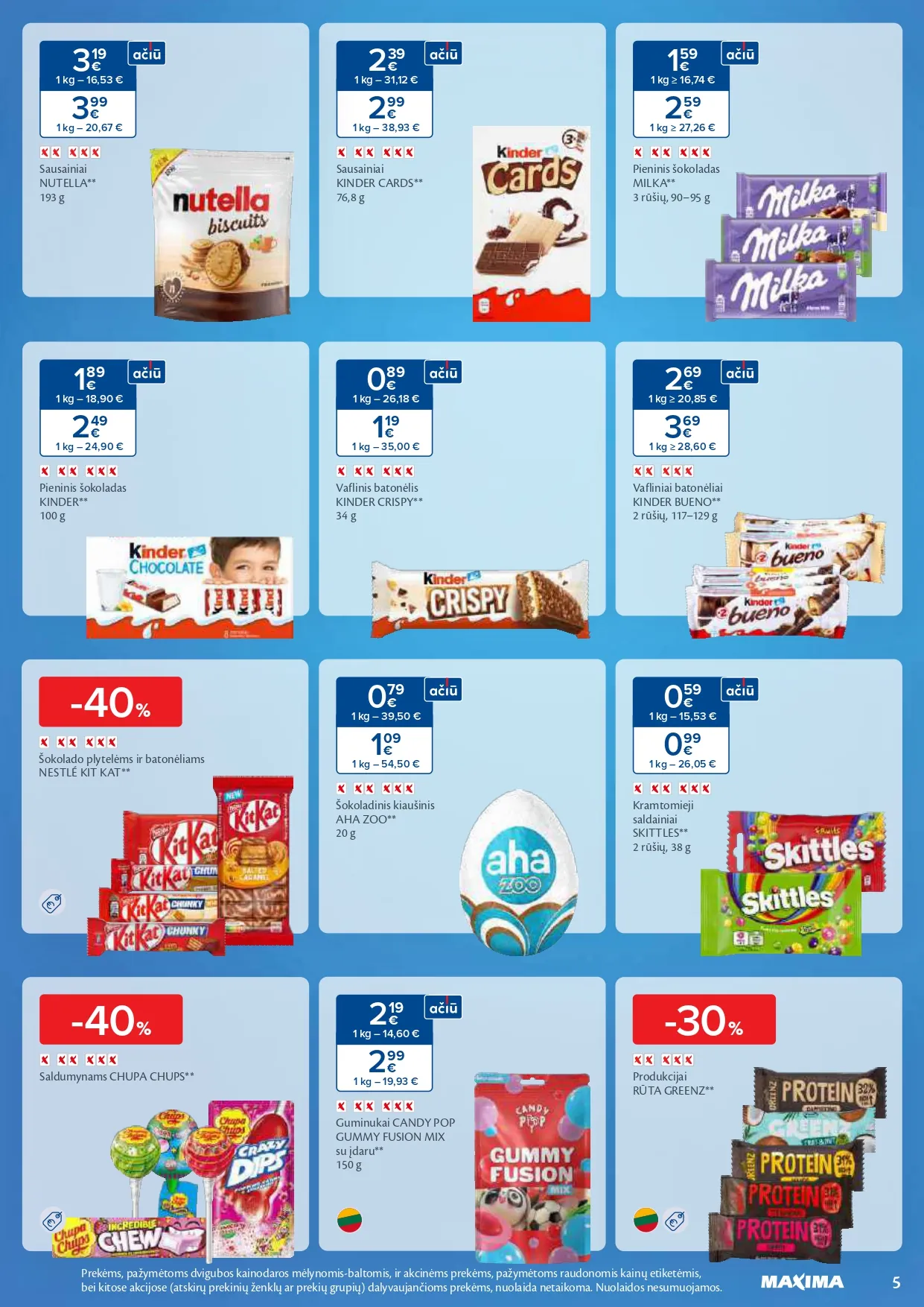 MAXIMA akcijų ir nuolaidų leidinys Nr. 6 nuo 2026.02.03 iki 2026.02.09 - 5