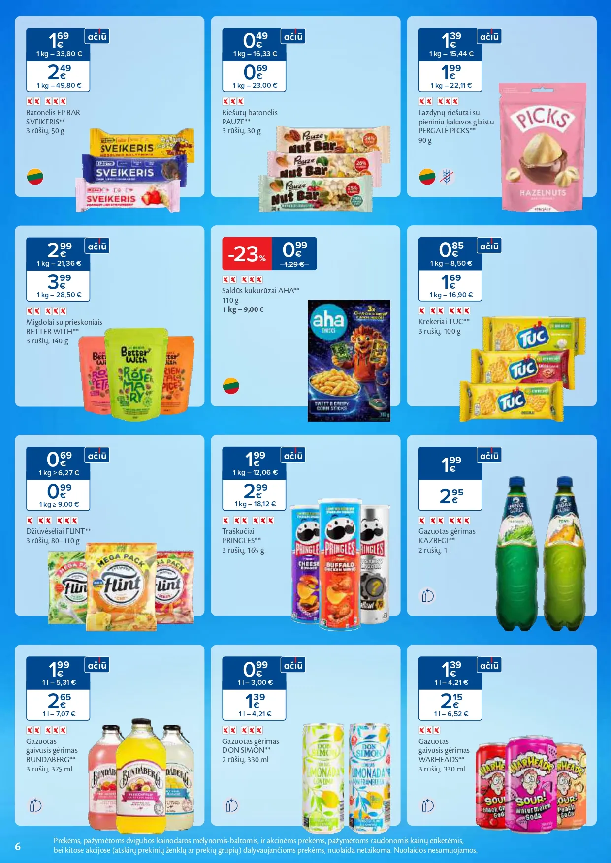MAXIMA akcijų ir nuolaidų leidinys Nr. 6 nuo 2026.02.03 iki 2026.02.09 - 6
