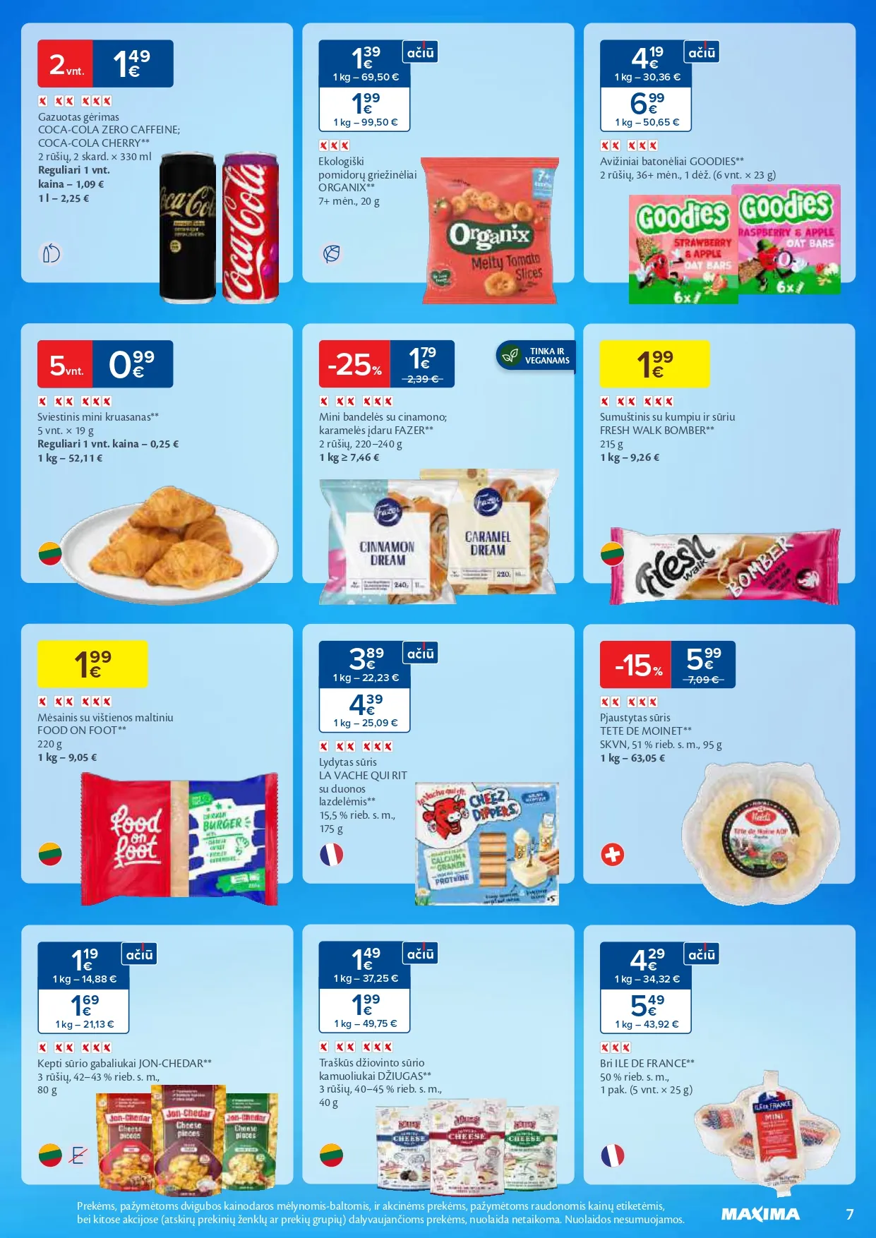 MAXIMA akcijų ir nuolaidų leidinys Nr. 6 nuo 2026.02.03 iki 2026.02.09 - 7