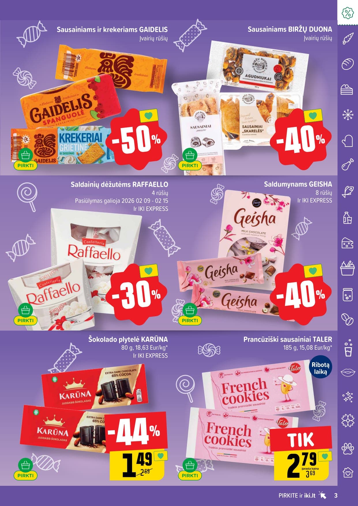 IKI akcijų ir nuolaidų leidinys Nr. 7 nuo 2026.02.09 iki 2026.02.15 - 3