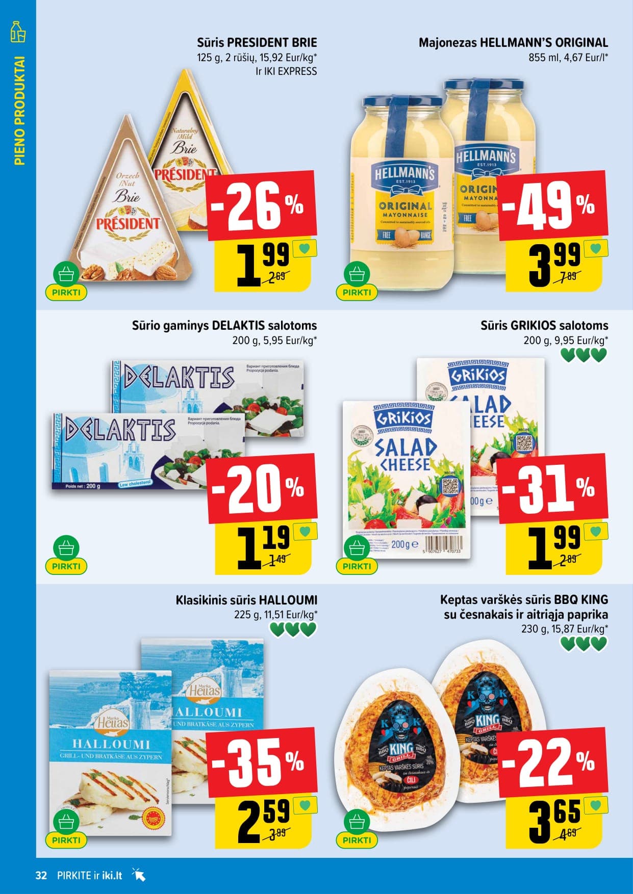 IKI akcijų ir nuolaidų leidinys Nr. 7 nuo 2026.02.09 iki 2026.02.15 - 32