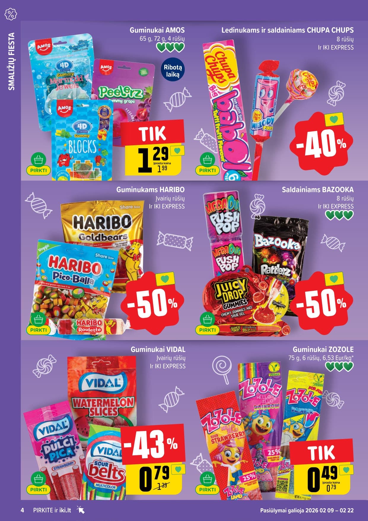 IKI akcijų ir nuolaidų leidinys Nr. 7 nuo 2026.02.09 iki 2026.02.15 - 4
